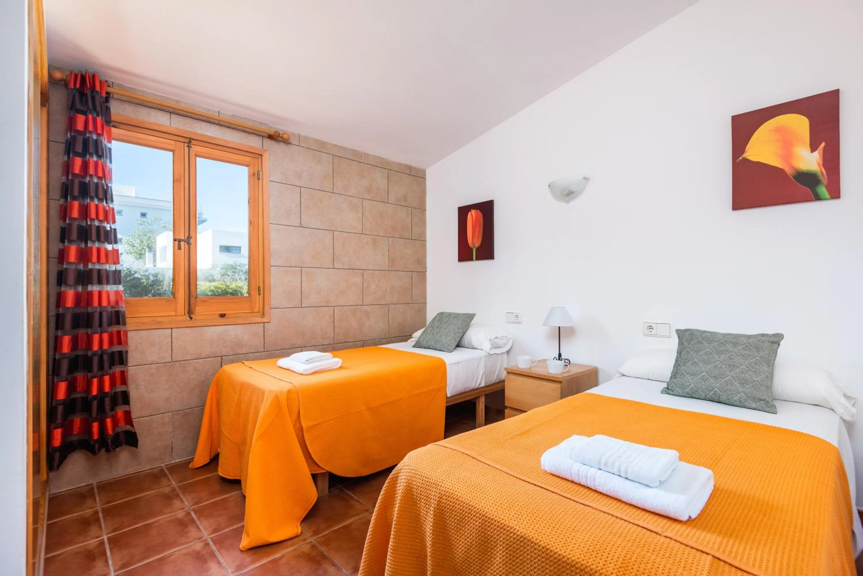 Bedroom, Bed in Villa Binisaret I by Mauter Villas