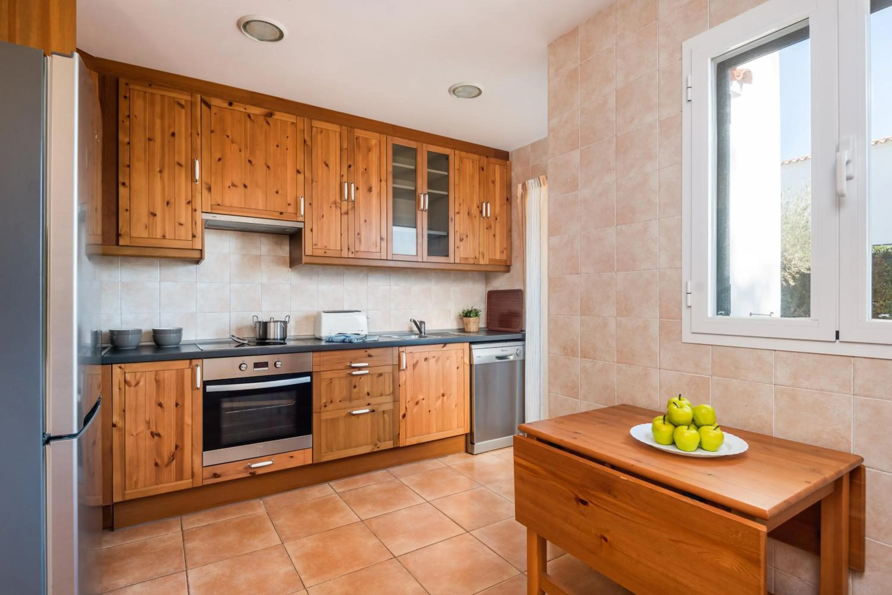 kitchen in Villa Binisaret I by Mauter Villas