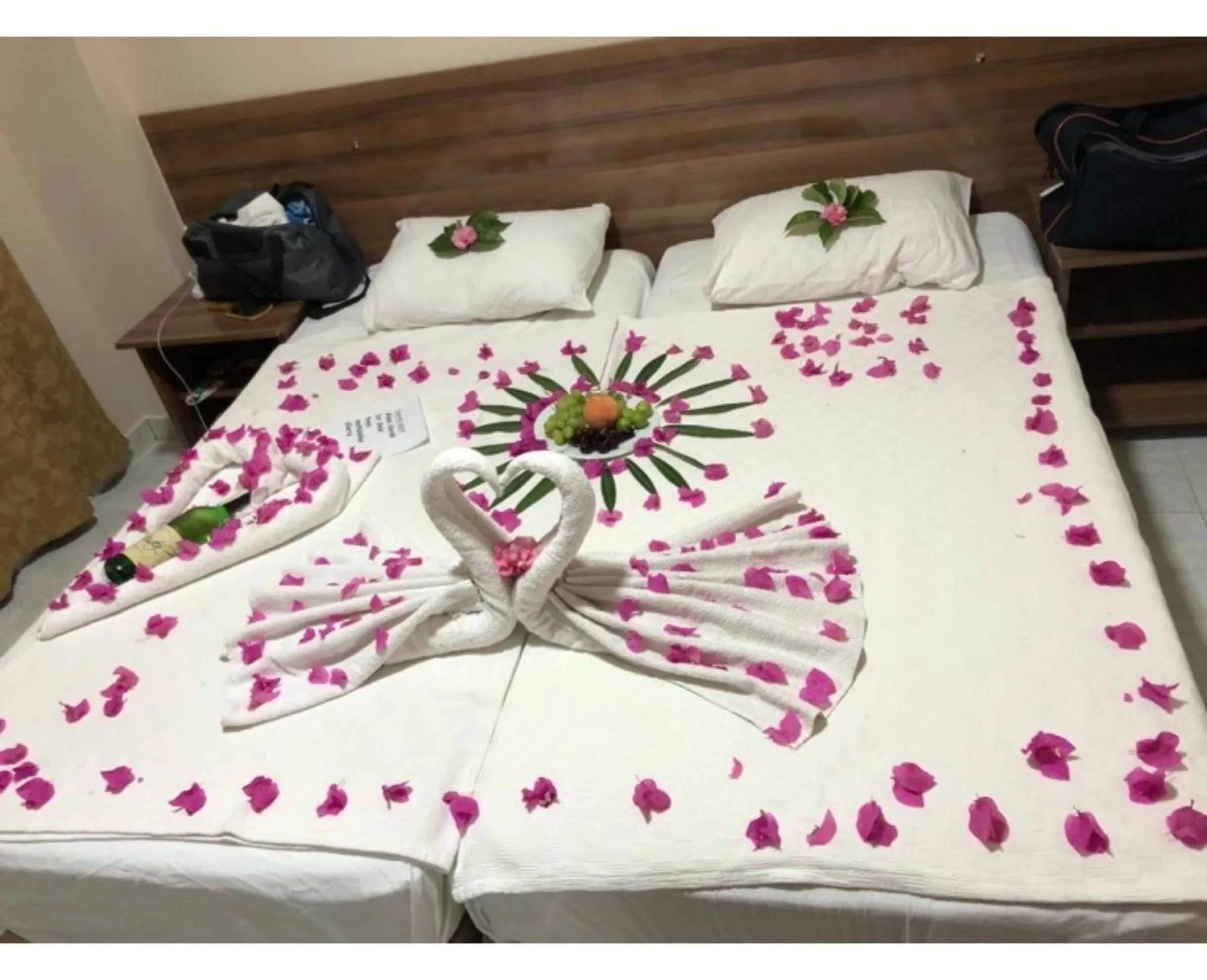 Bed in Speedy Apart Otel