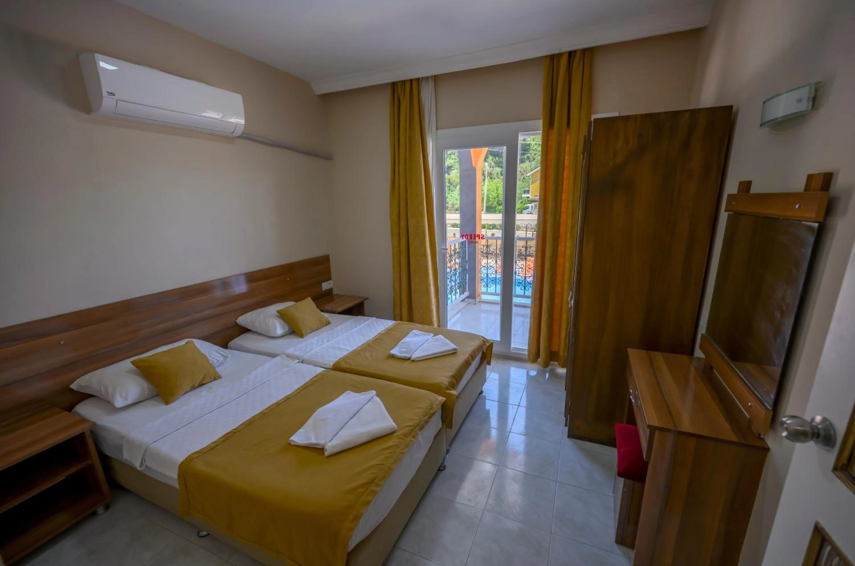 Bedroom, Bed in Speedy Apart Otel