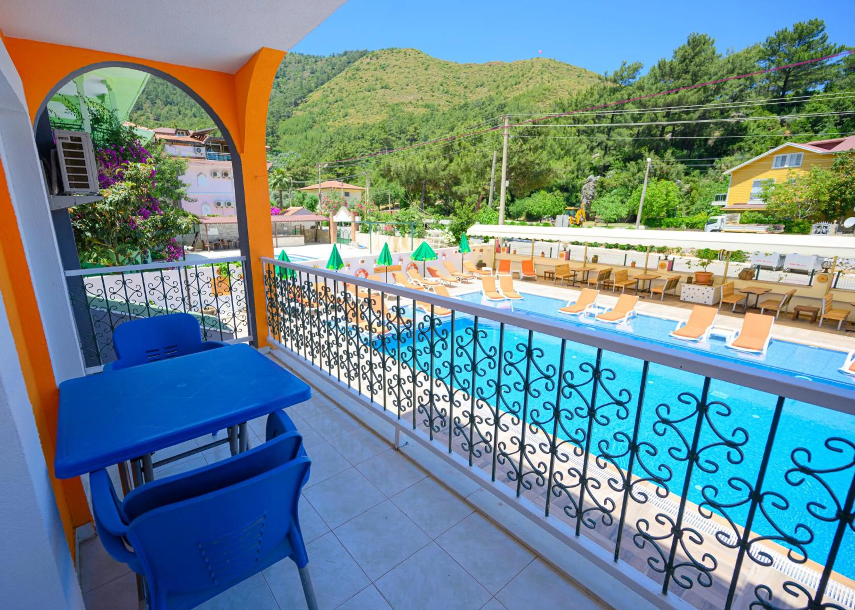 Balcony/Terrace in Speedy Apart Otel