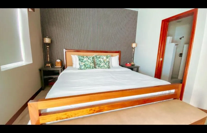 Bed in Mata Rocks Resort