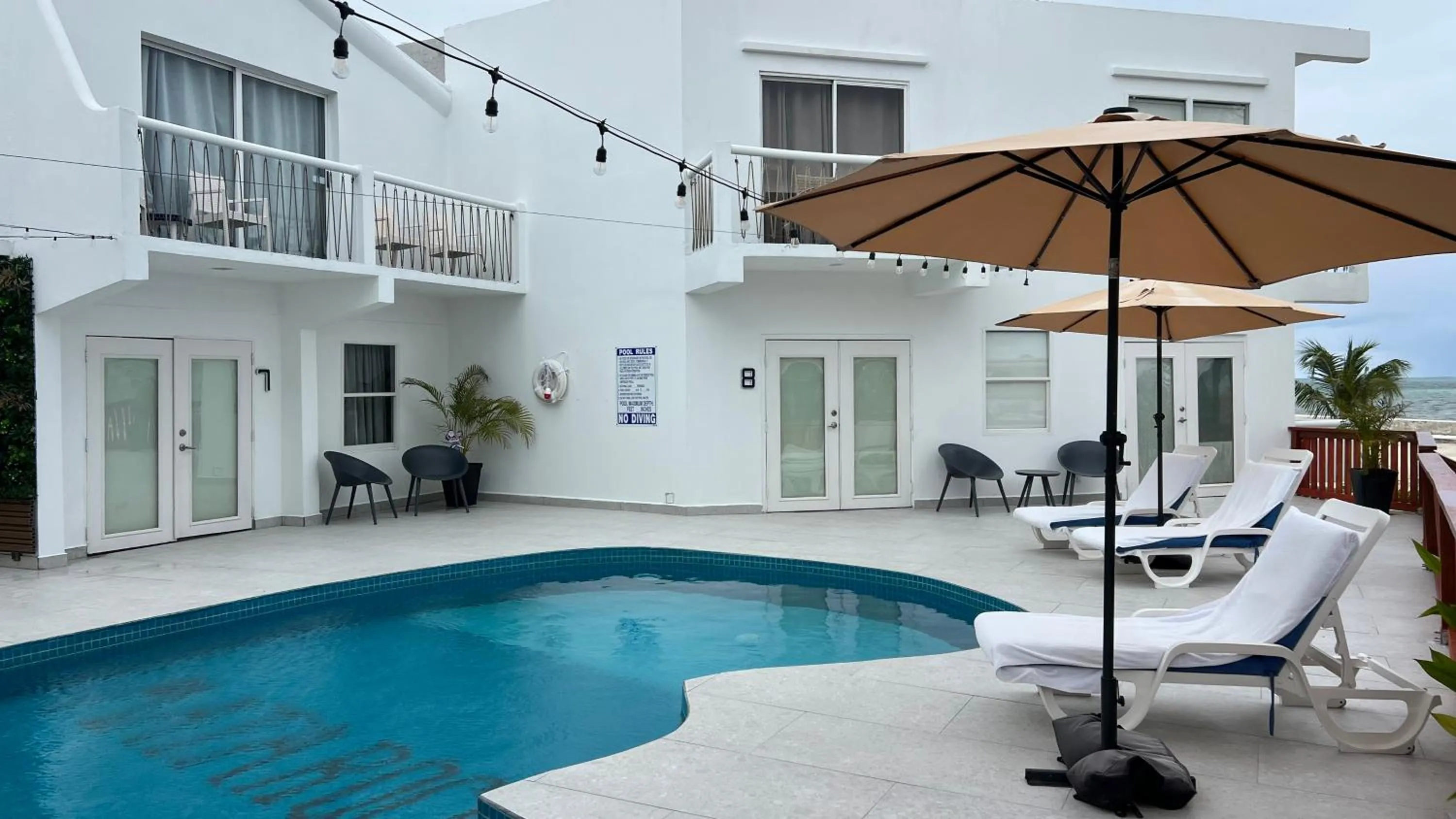 Patio in Mata Rocks Resort