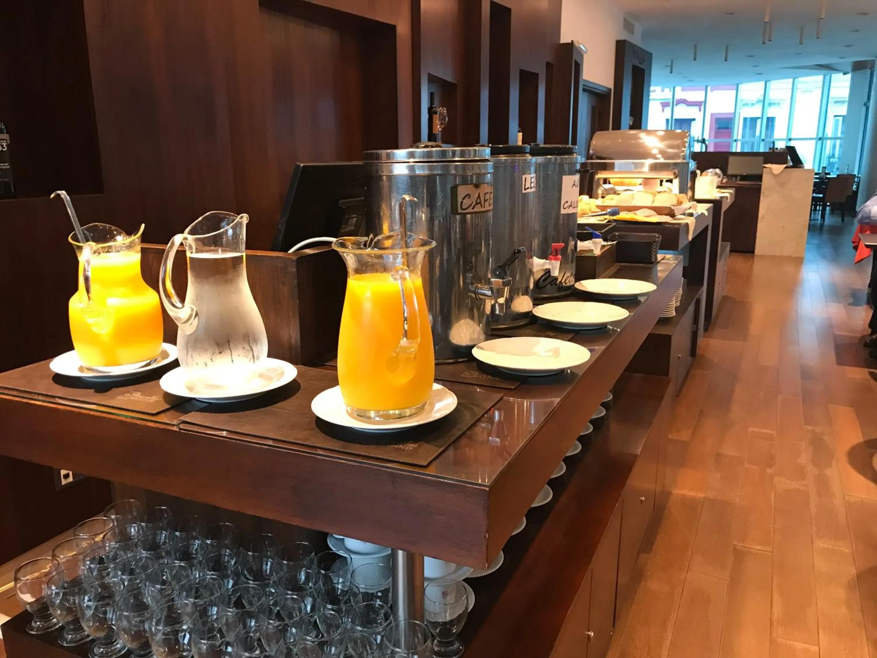 Buffet breakfast in Palmar Hotel Casino