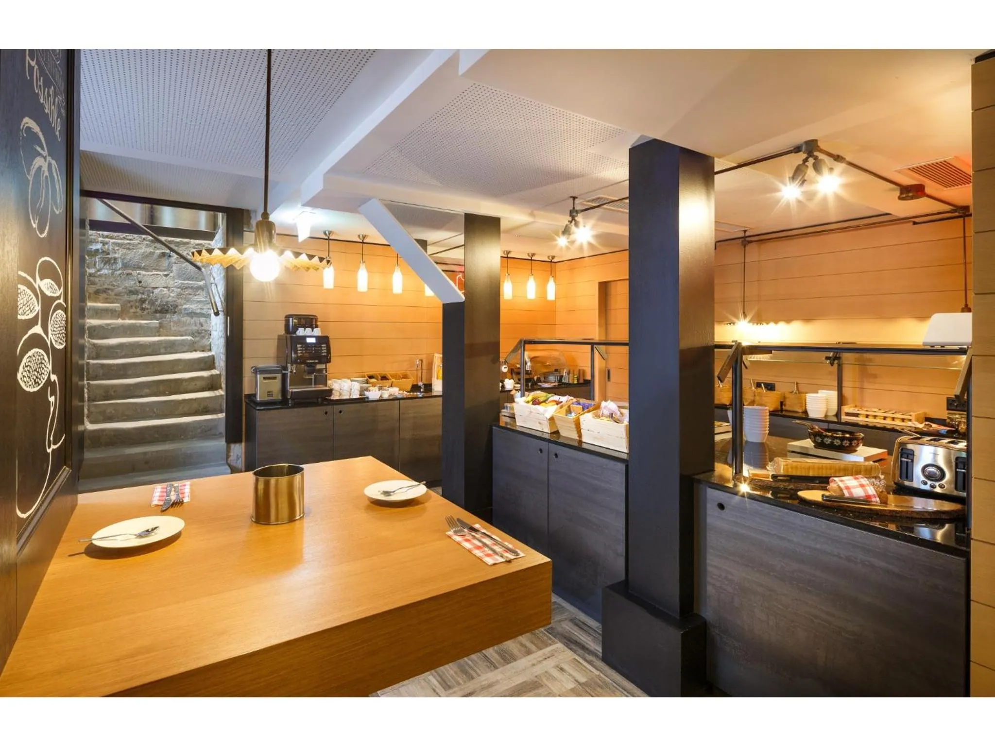 Buffet breakfast in Swiss Night by Fassbind