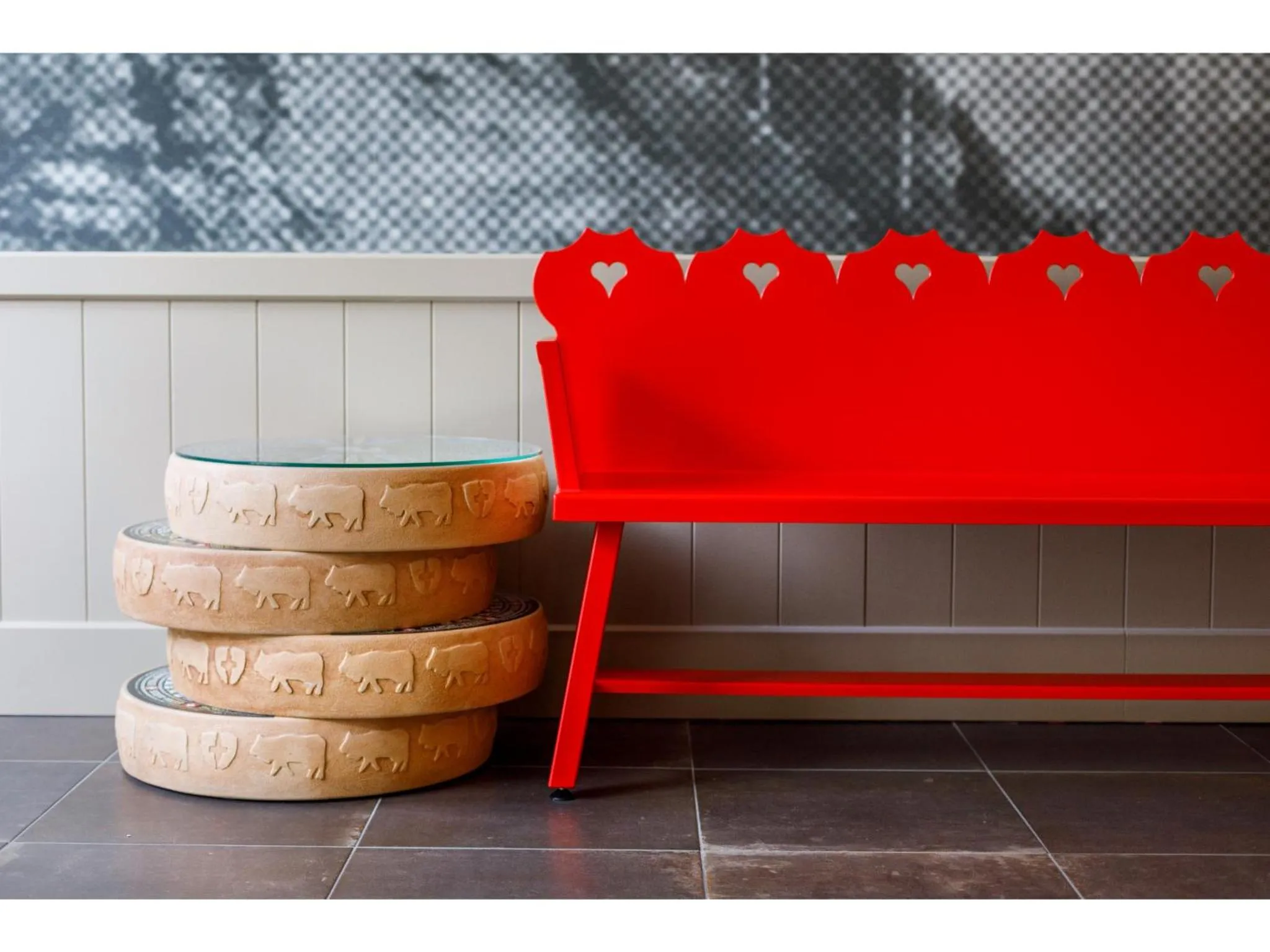 Lobby or reception in Swiss Night by Fassbind