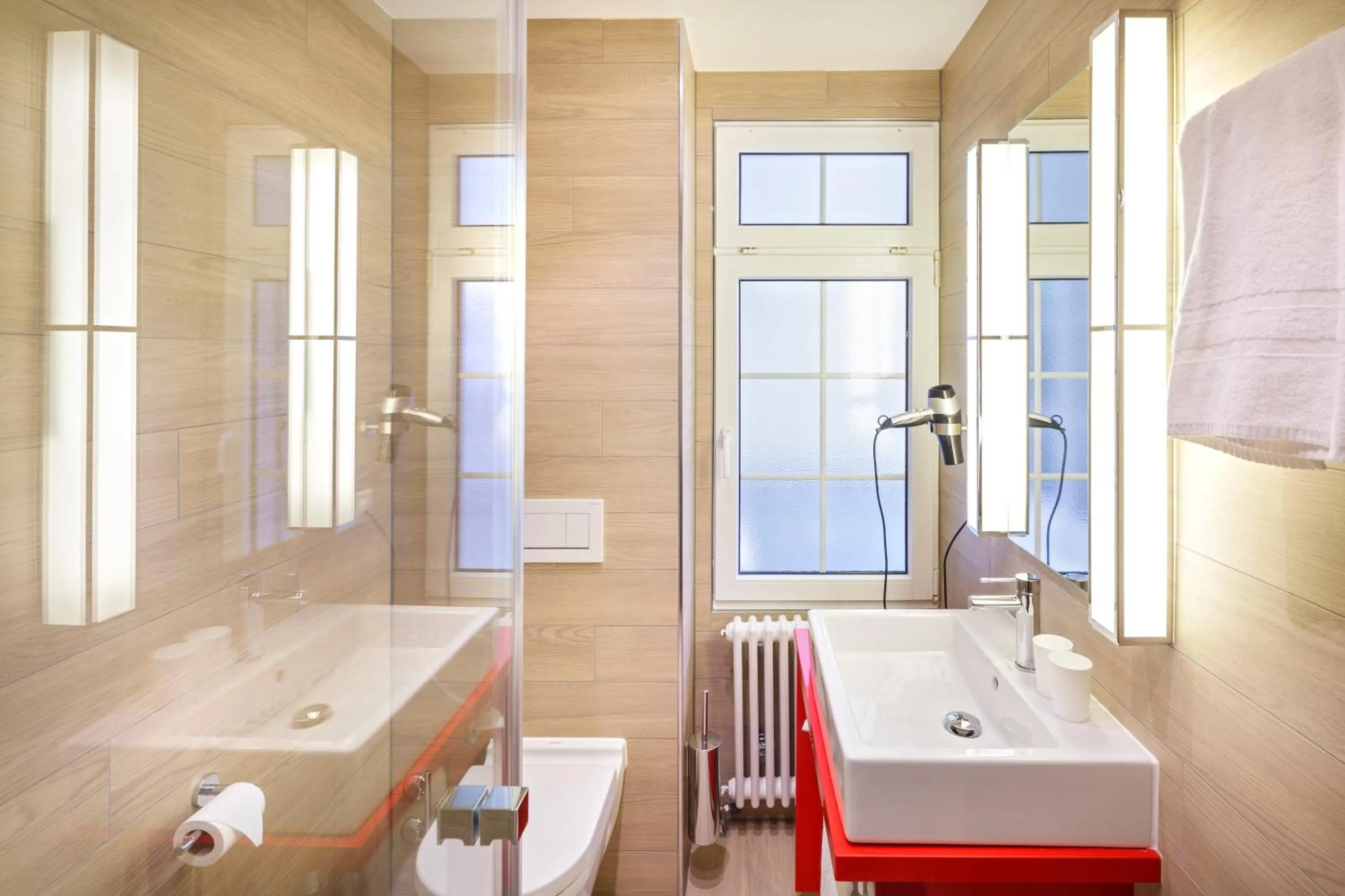 Bathroom in Swiss Night by Fassbind