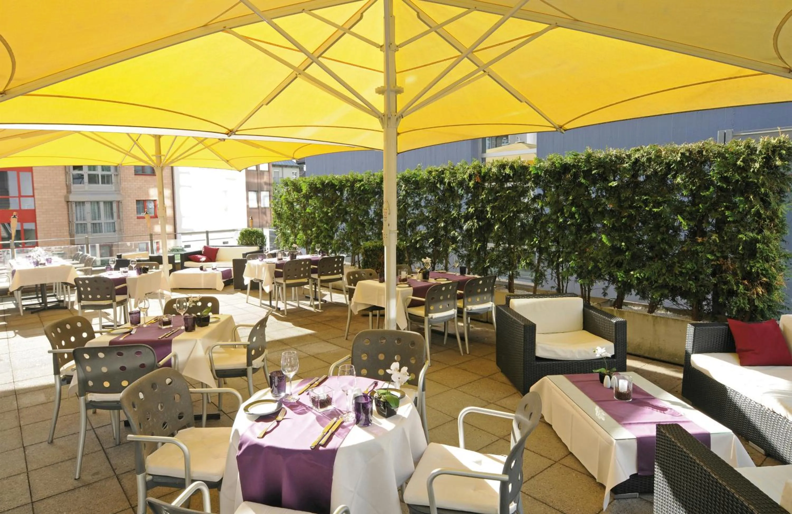 Balcony/Terrace in Leonardo Boutique Hotel Rigihof Zurich