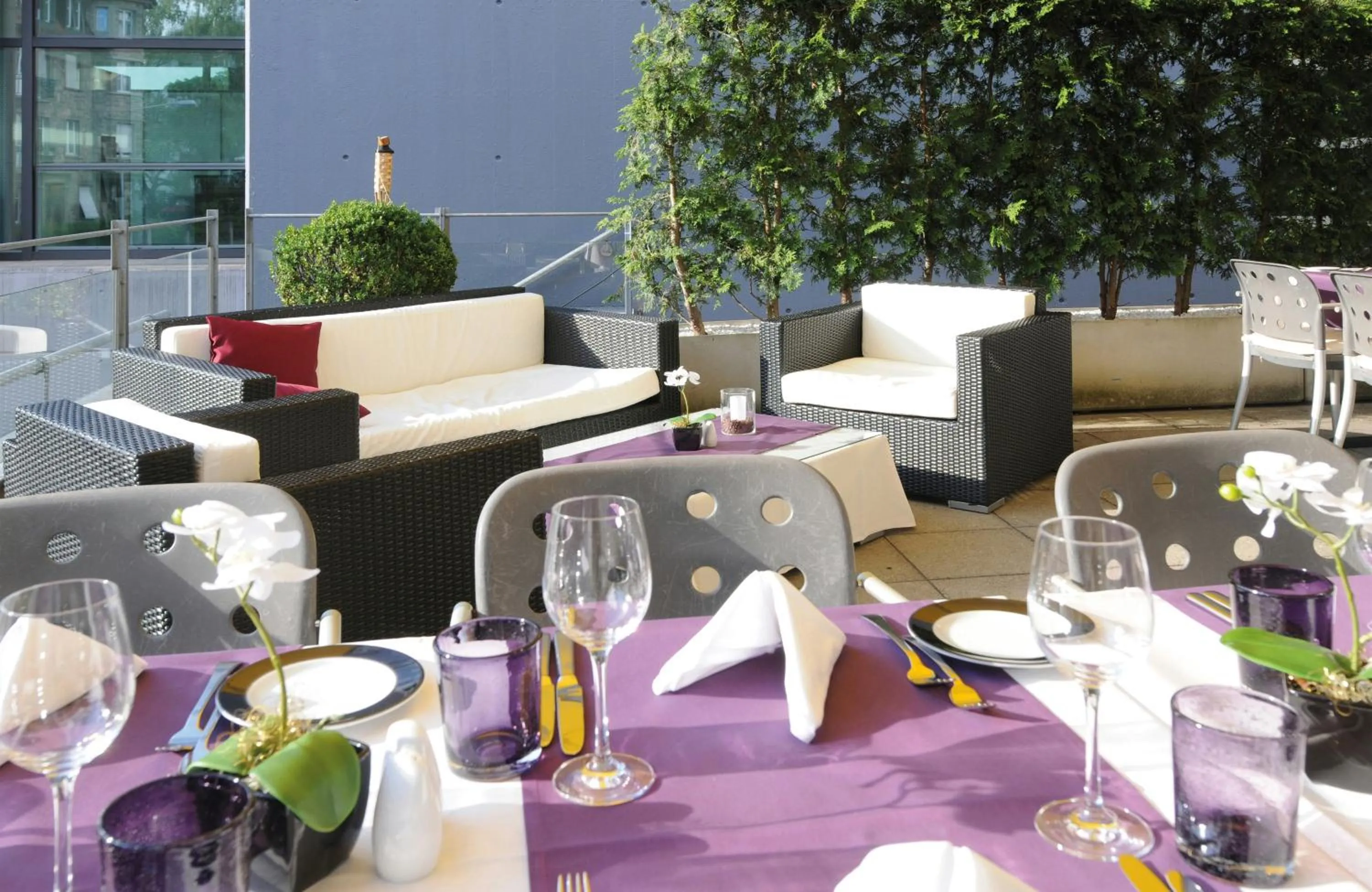 Balcony/Terrace in Leonardo Boutique Hotel Rigihof Zurich