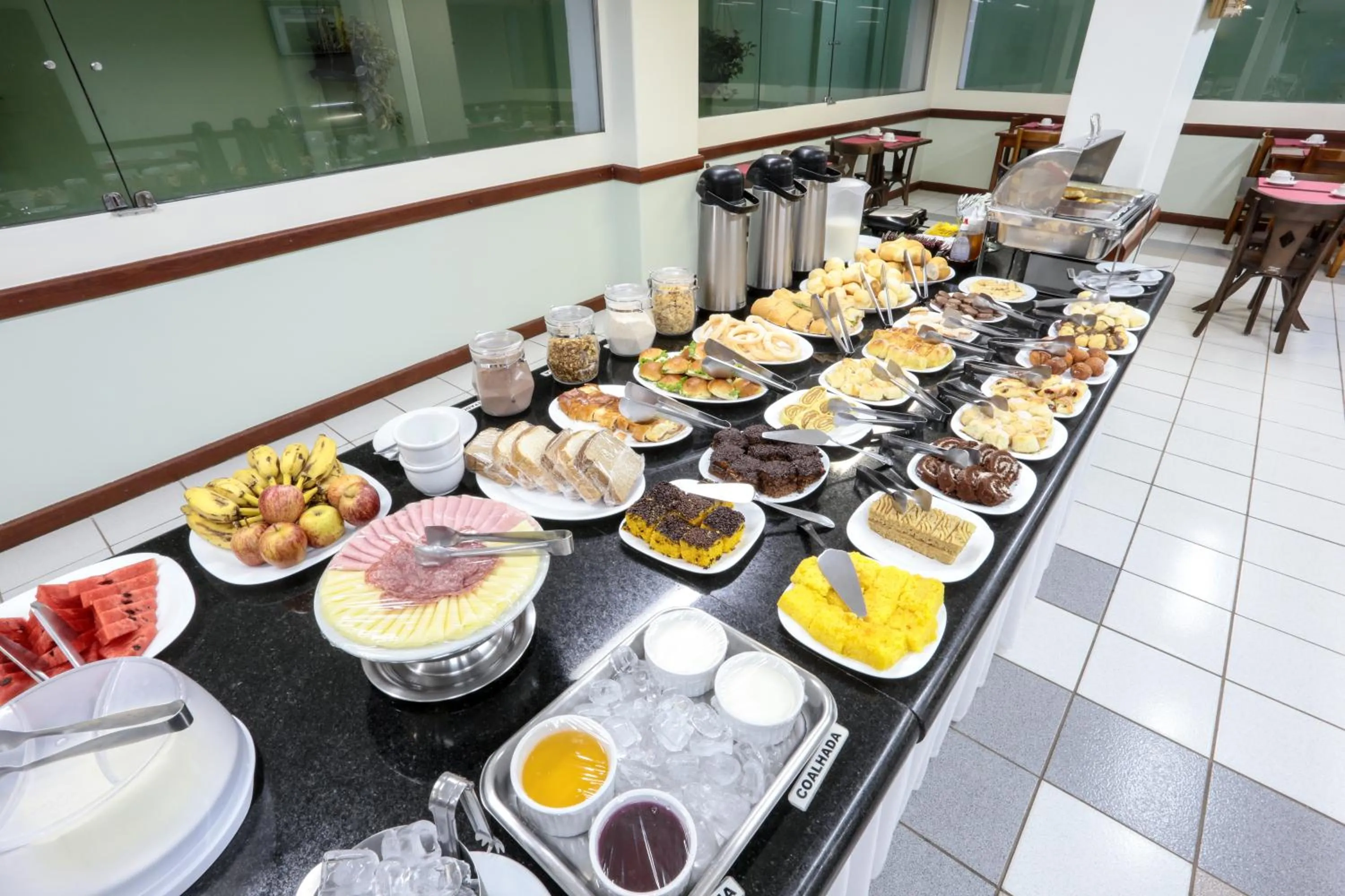 Breakfast in Montblanc Hotel