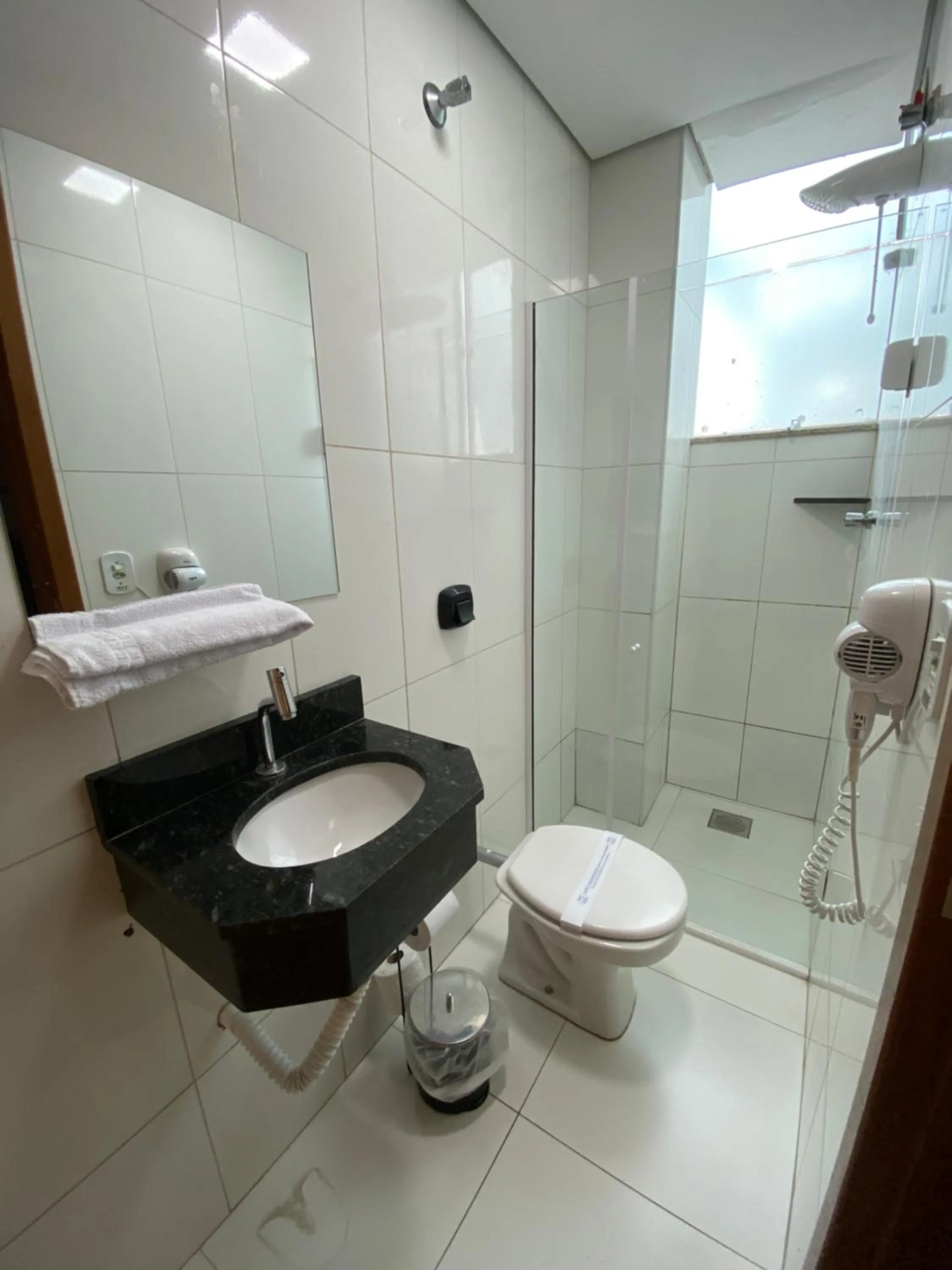 Bathroom in MAPP Hotel Aparecida-SP