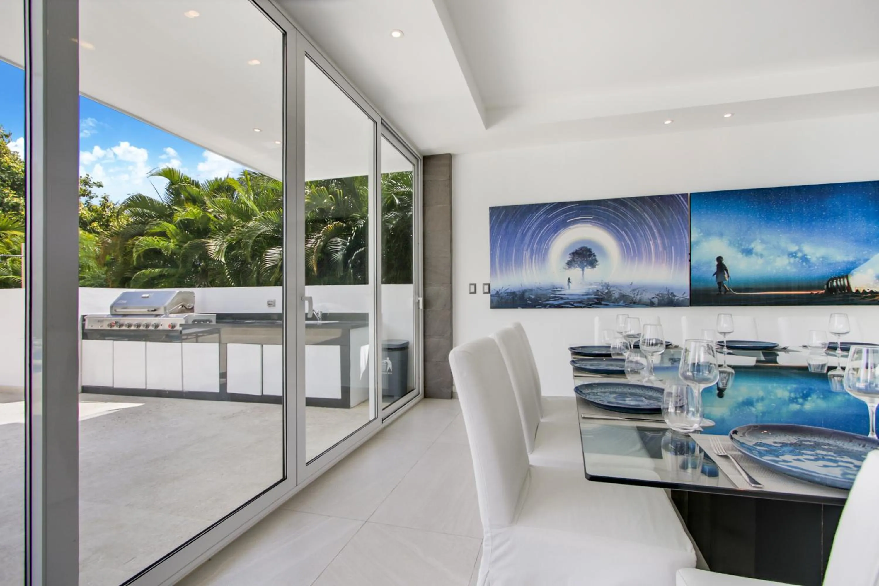 Patio in Modern Brand New Villa with Pool, Jacuzzi, Chef at Cocotal Golf & Country Club