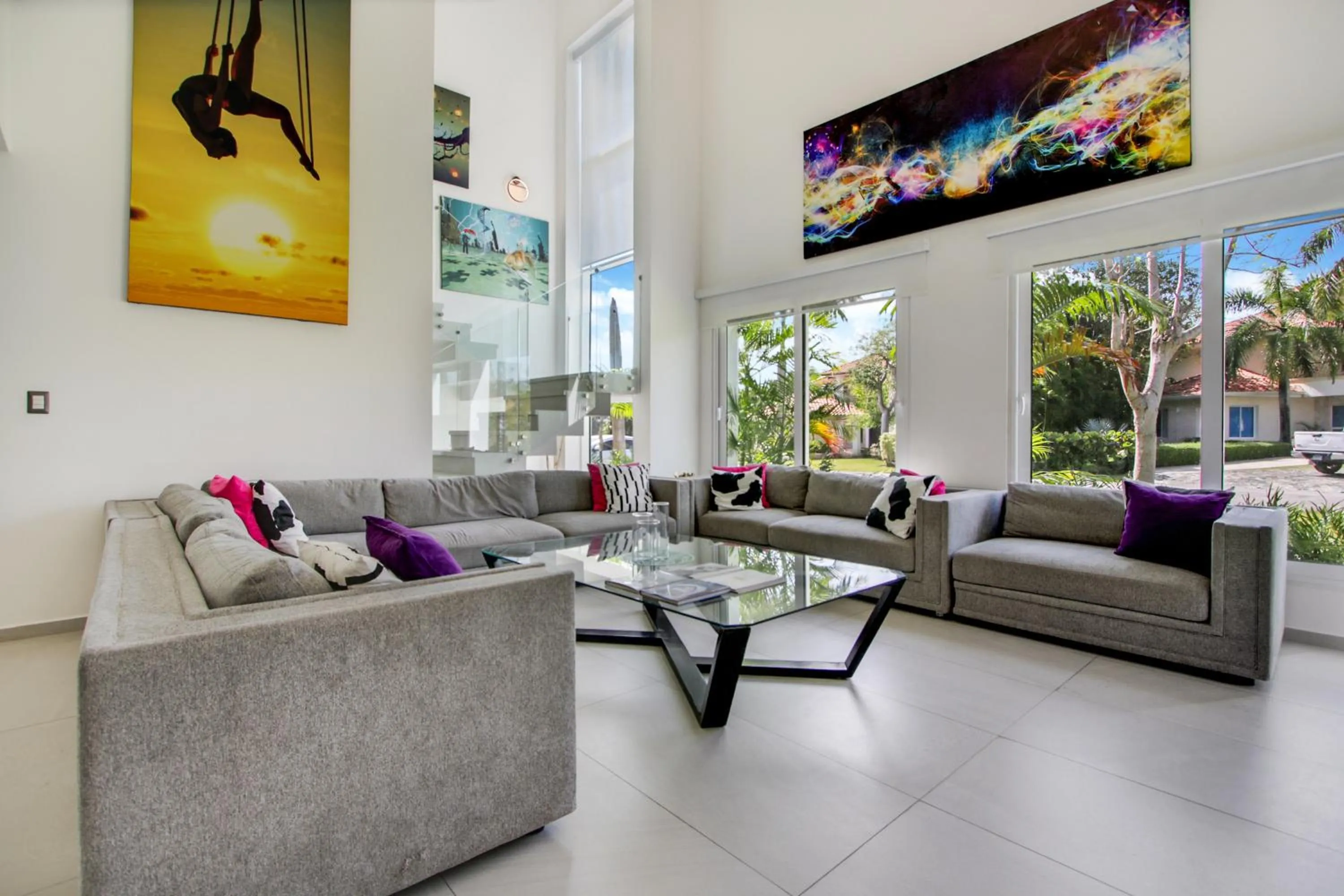 Patio in Modern Brand New Villa with Pool, Jacuzzi, Chef at Cocotal Golf & Country Club