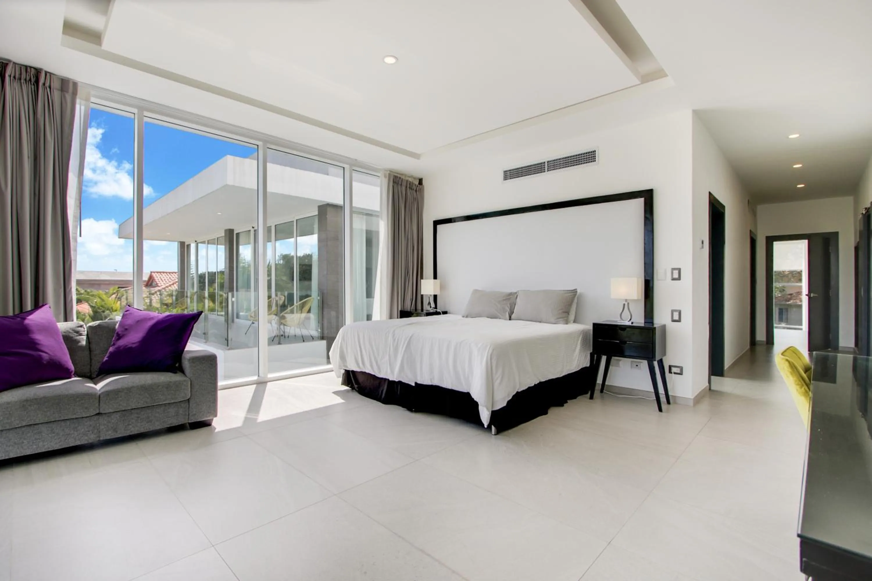 Bed in Modern Brand New Villa with Pool, Jacuzzi, Chef at Cocotal Golf & Country Club