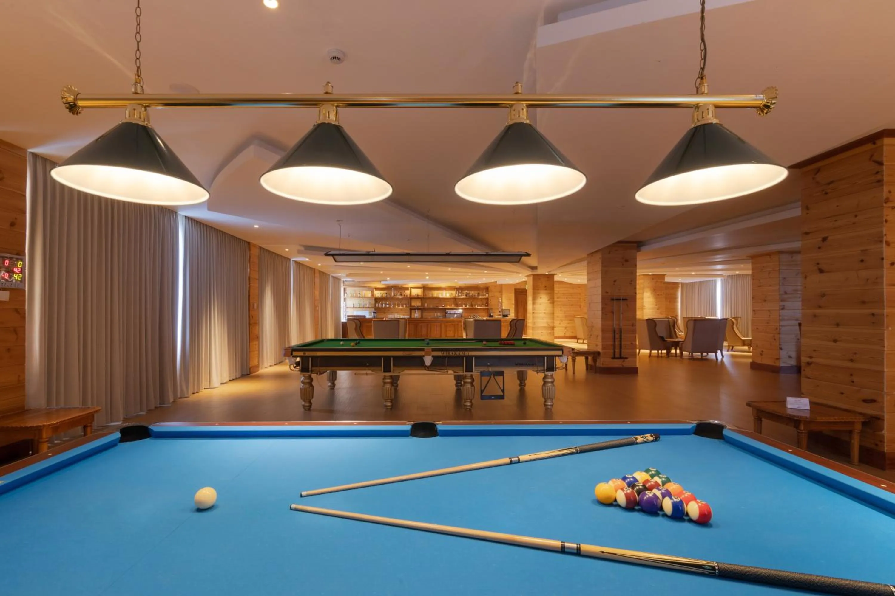 Billiard in Araliya Red - Budget friendly Hotel- Where you find stunning 360 panoramic view of Nuwara Eliya