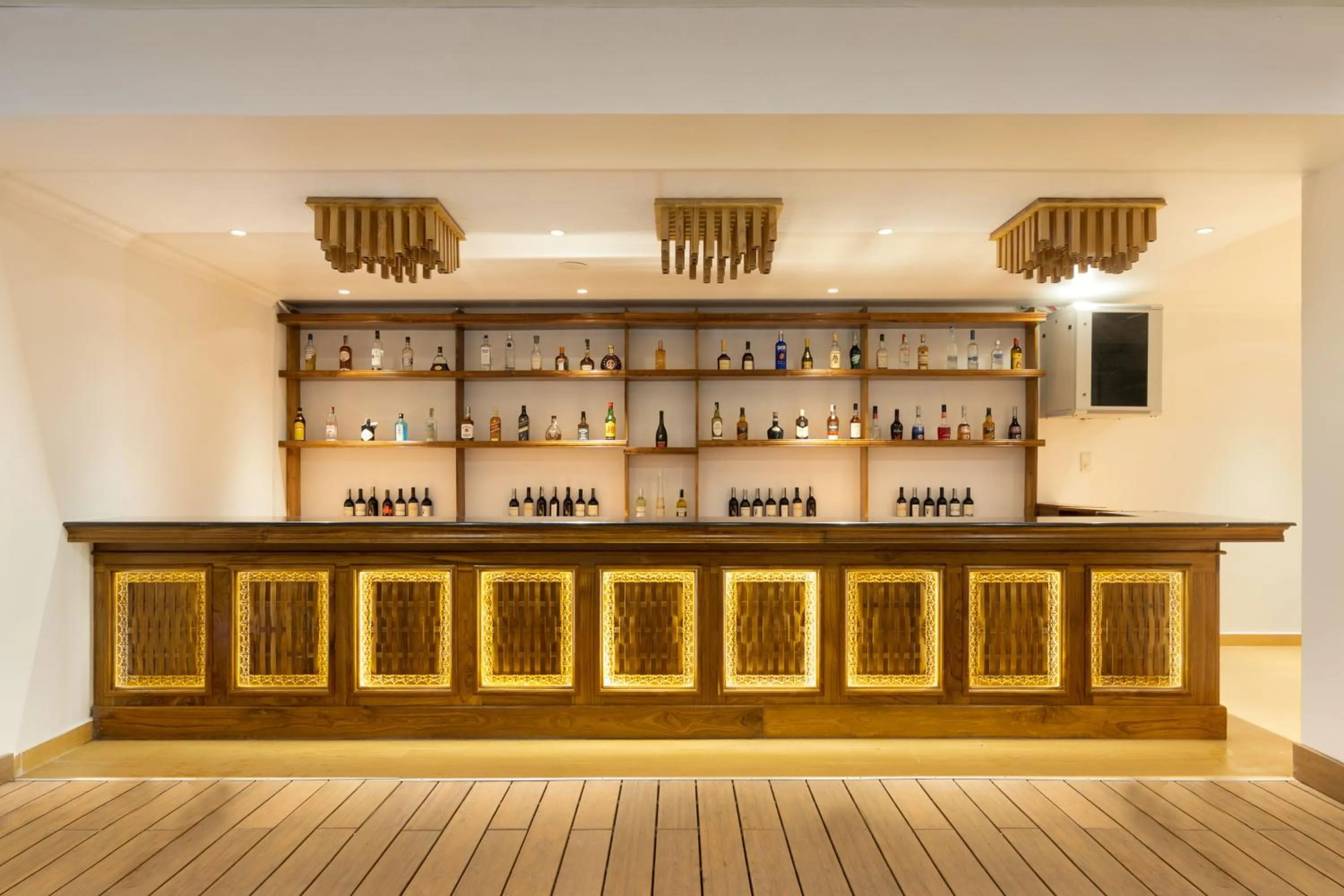 Swimming pool in Araliya Red - Budget friendly Hotel- Where you find stunning 360 panoramic view of Nuwara Eliya