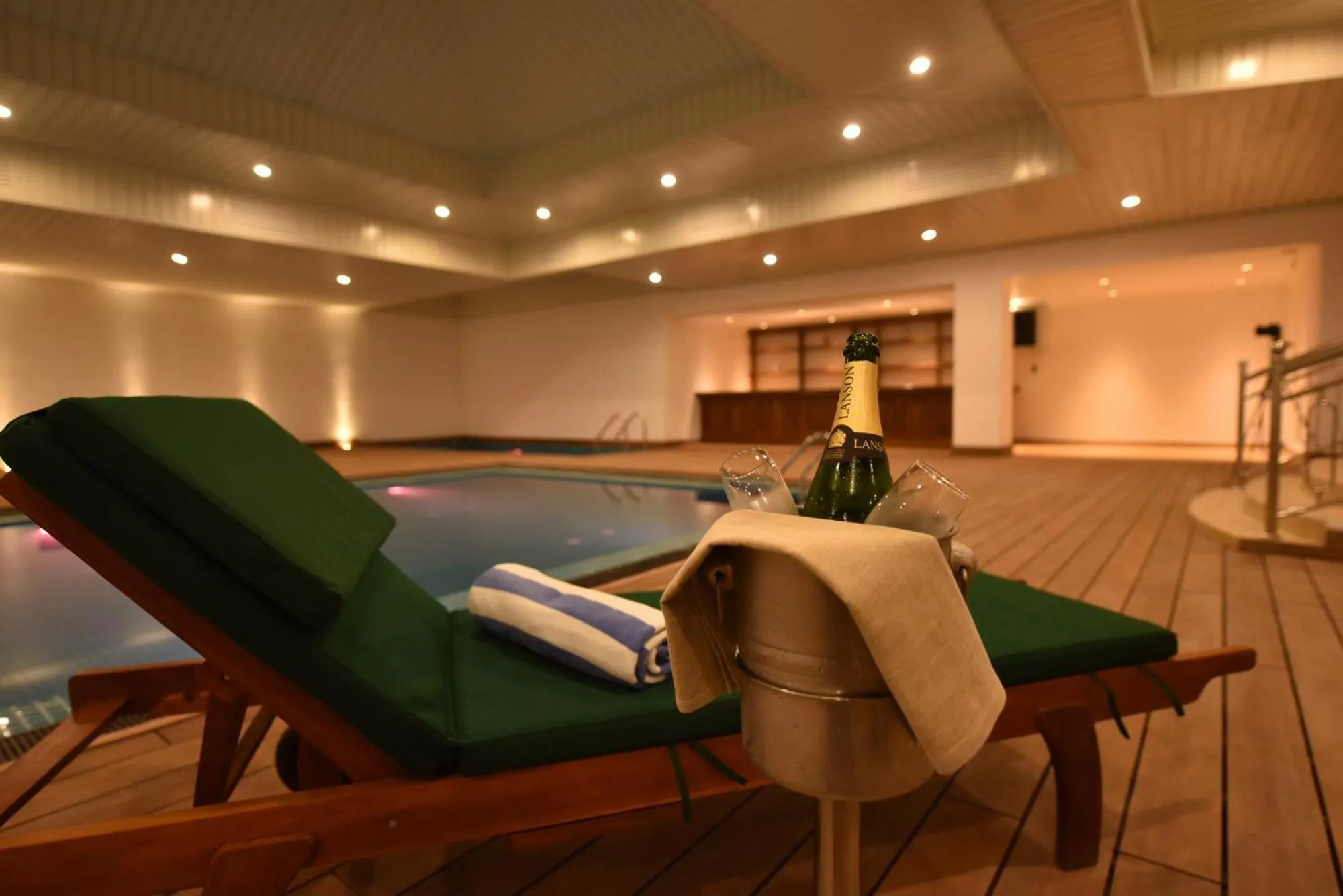 Pool view in Araliya Red - Budget friendly Hotel- Where you find stunning 360 panoramic view of Nuwara Eliya
