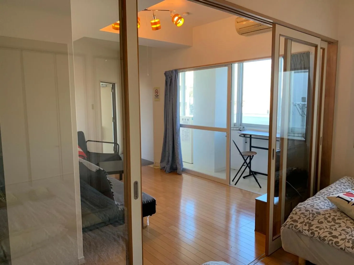 Living room, Bed in ETERNITY Tamatsukuri 401