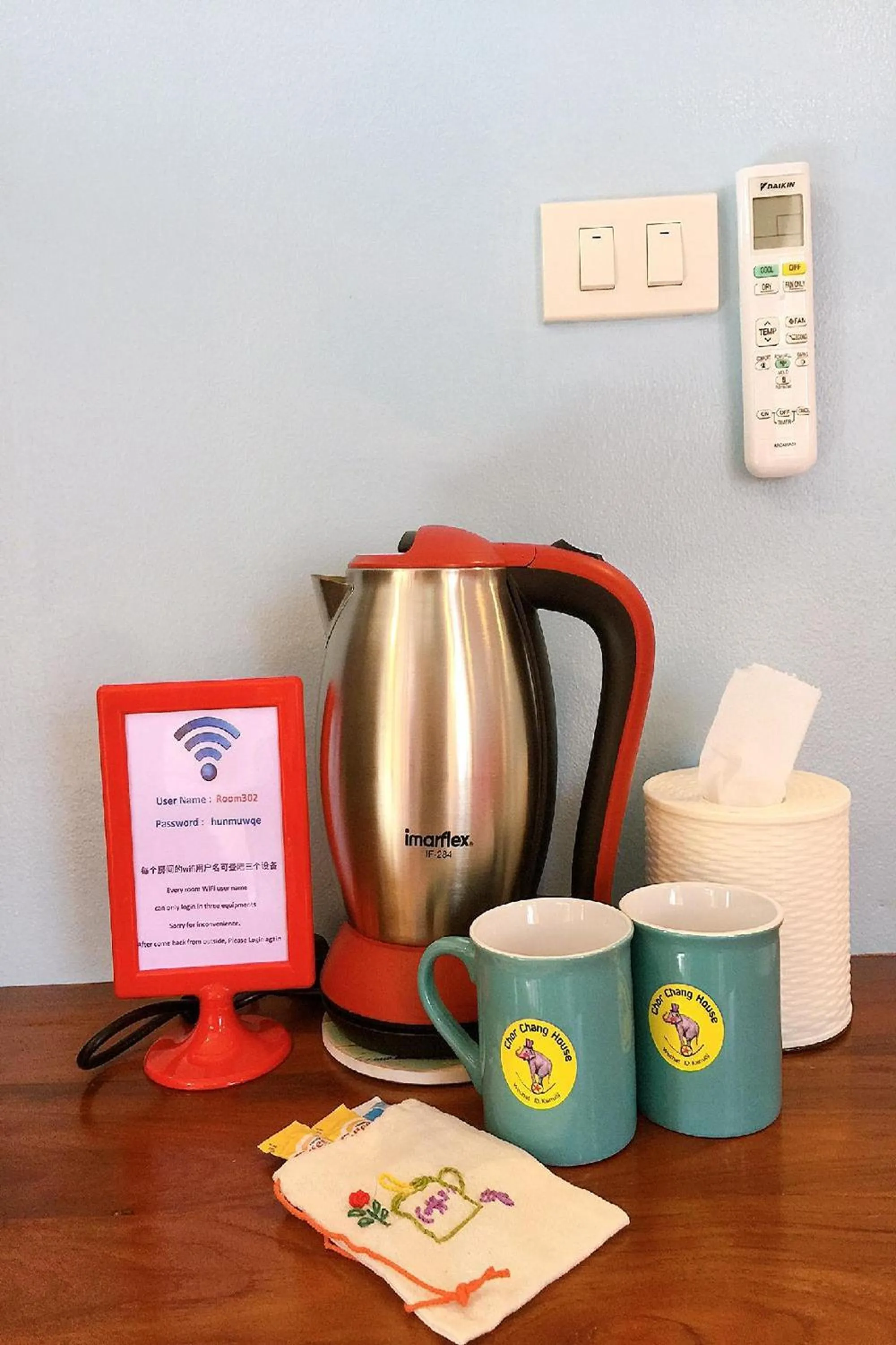 Coffee/tea facilities in Chor Chang House