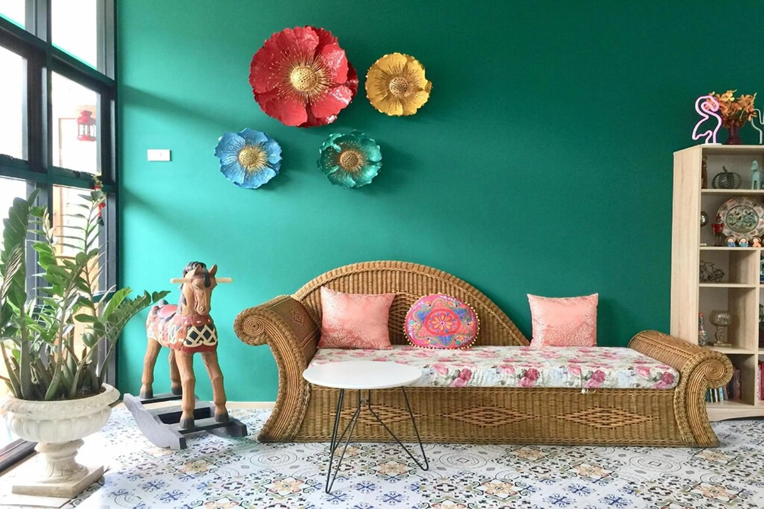 Seating area in Chor Chang House