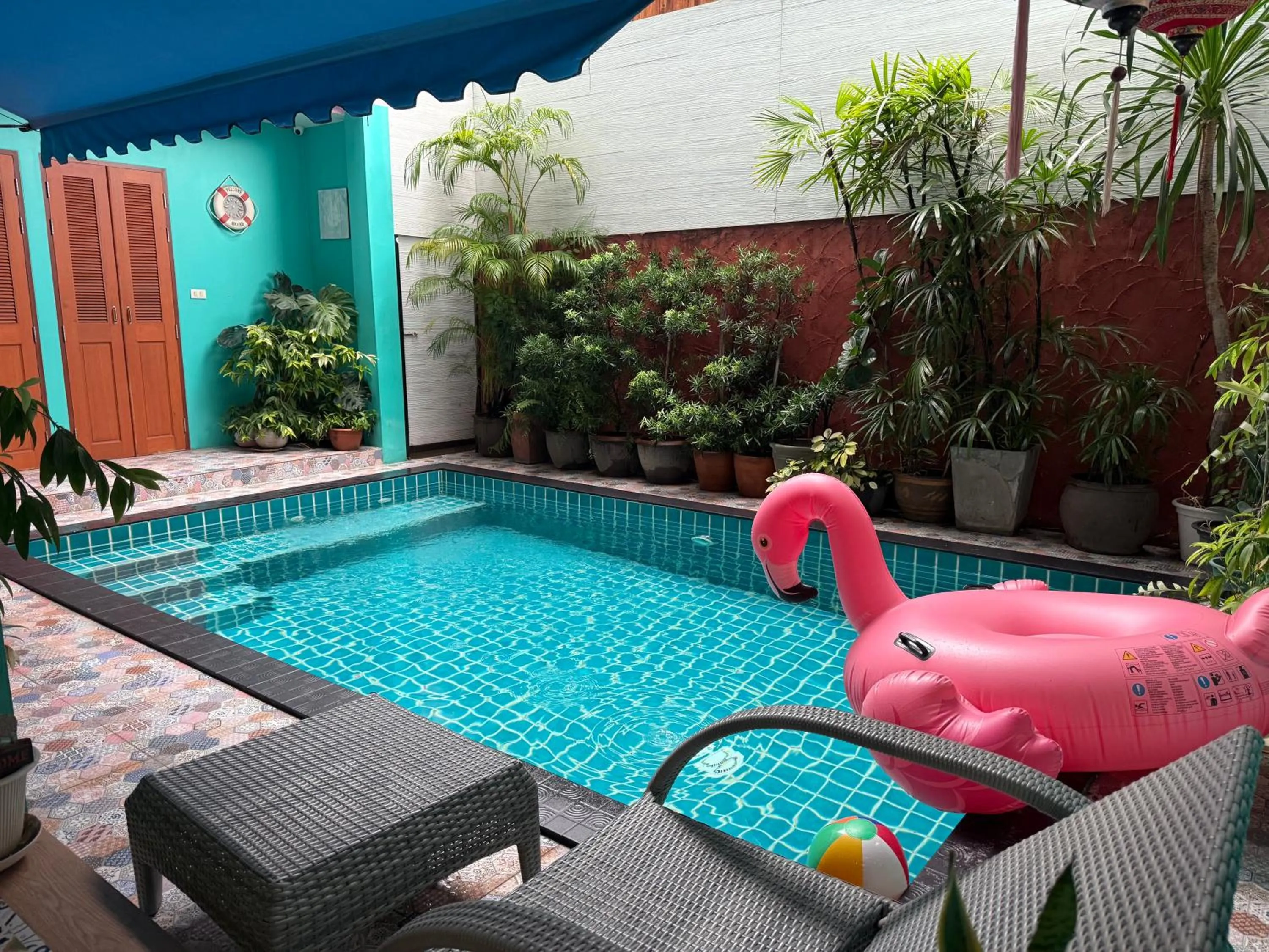 Swimming pool in Chor Chang House