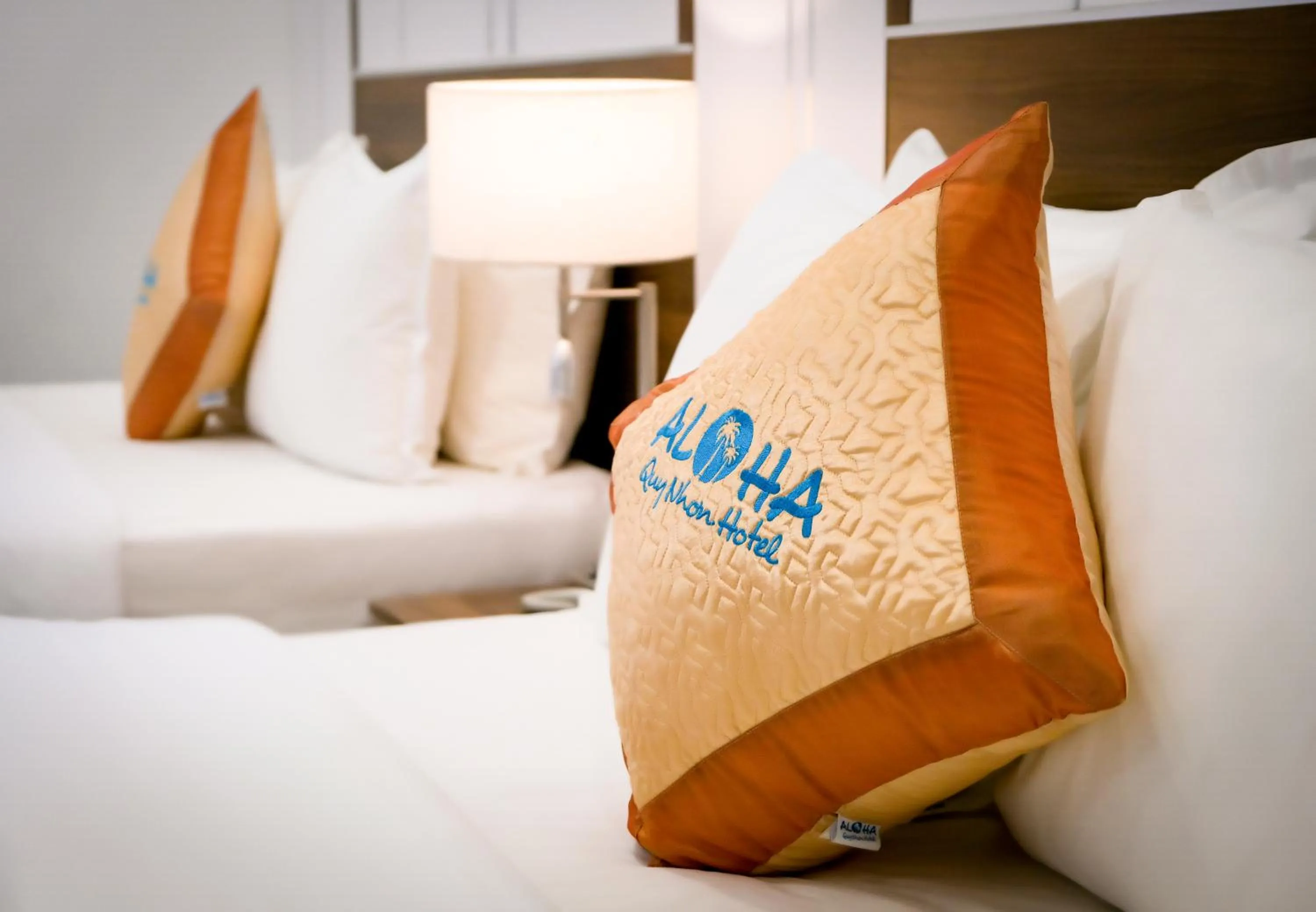 Bed in Aloha Hotel Quy Nhơn