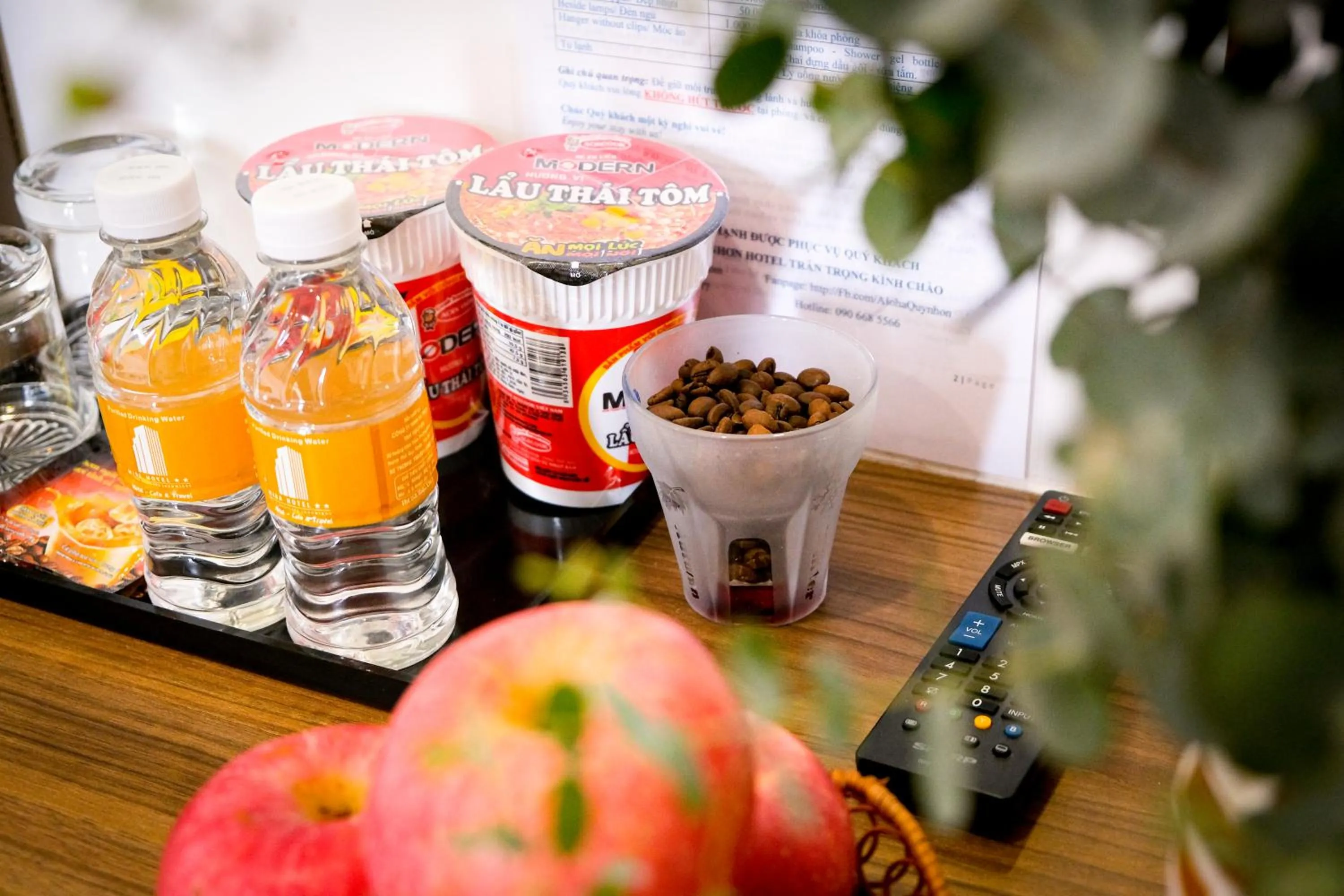 Food and drinks in Aloha Hotel Quy Nhơn