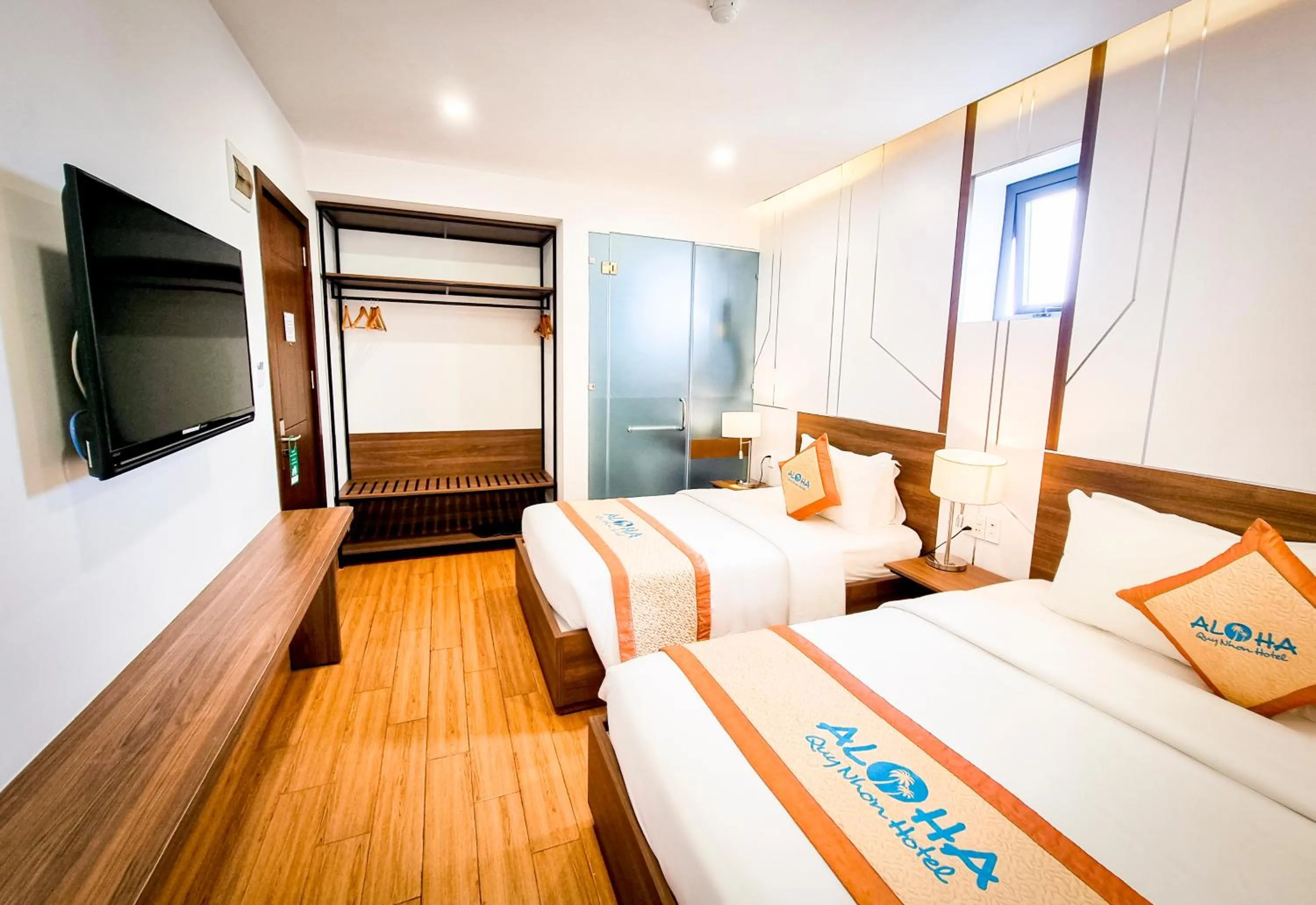 Bed in Aloha Hotel Quy Nhơn