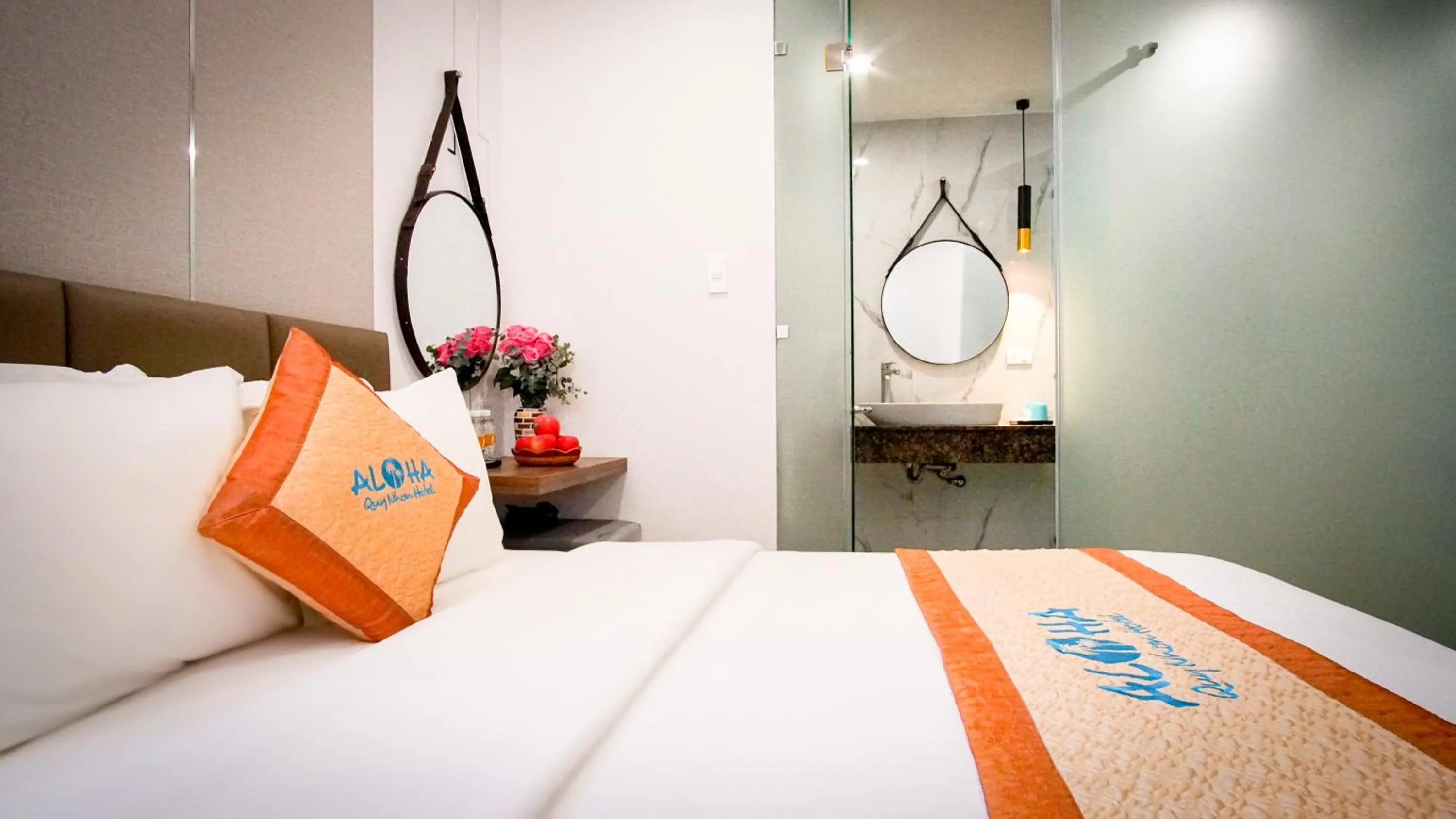 Bed in Aloha Hotel Quy Nhơn