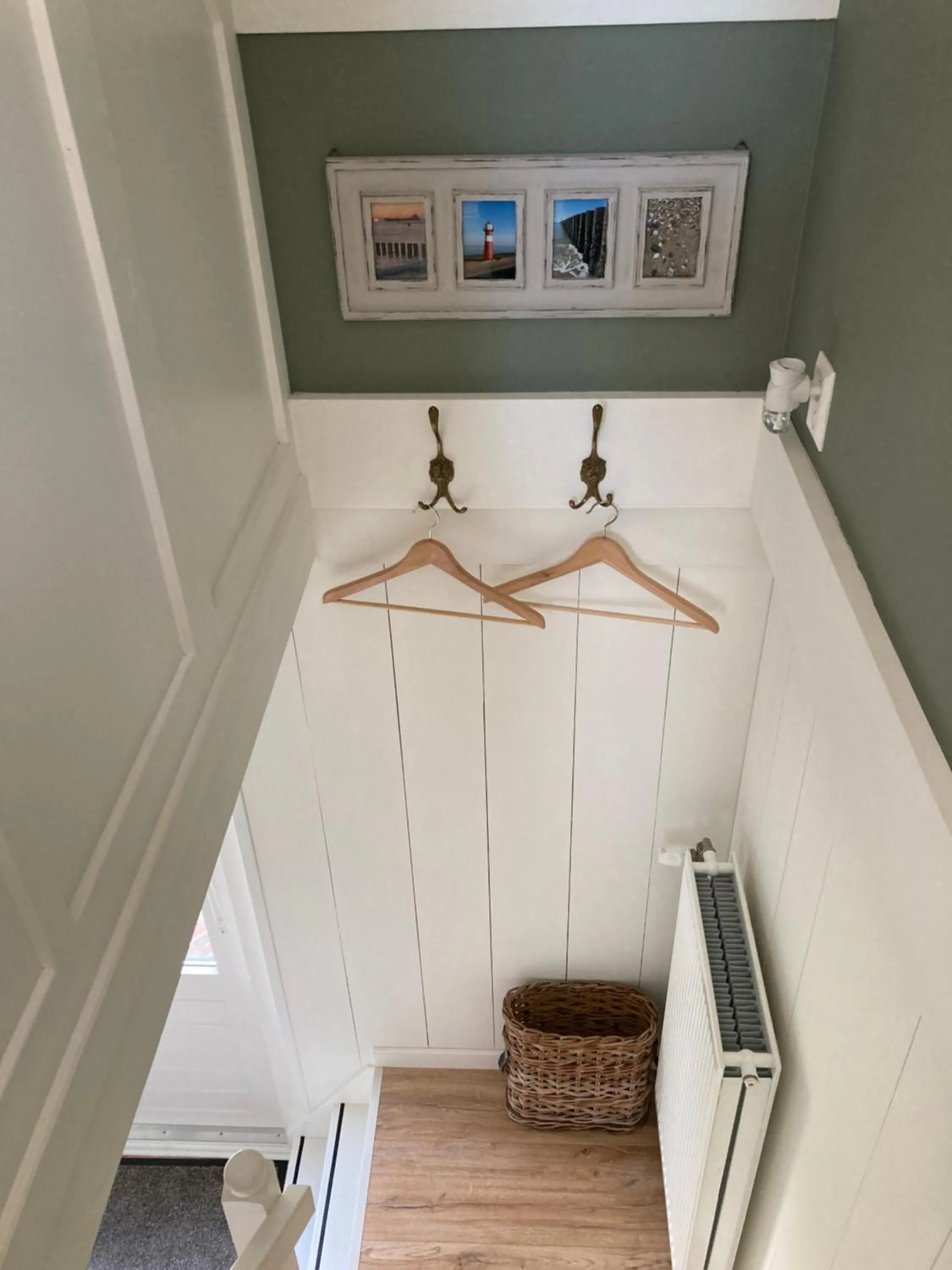 Facade/entrance in bed bij zee