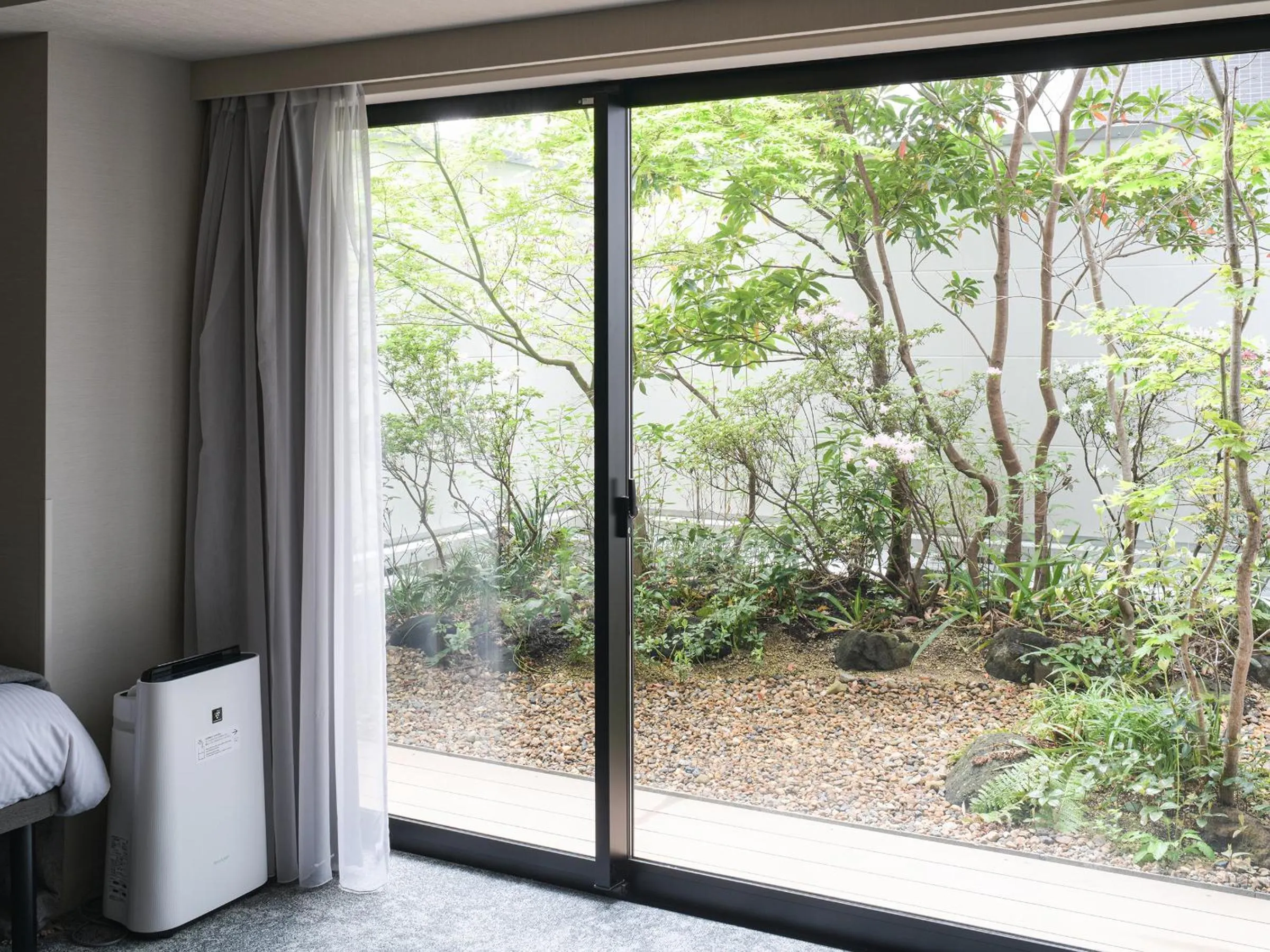 Balcony/Terrace in REF Kyoto Hachijoguchi by VESSEL HOTELS