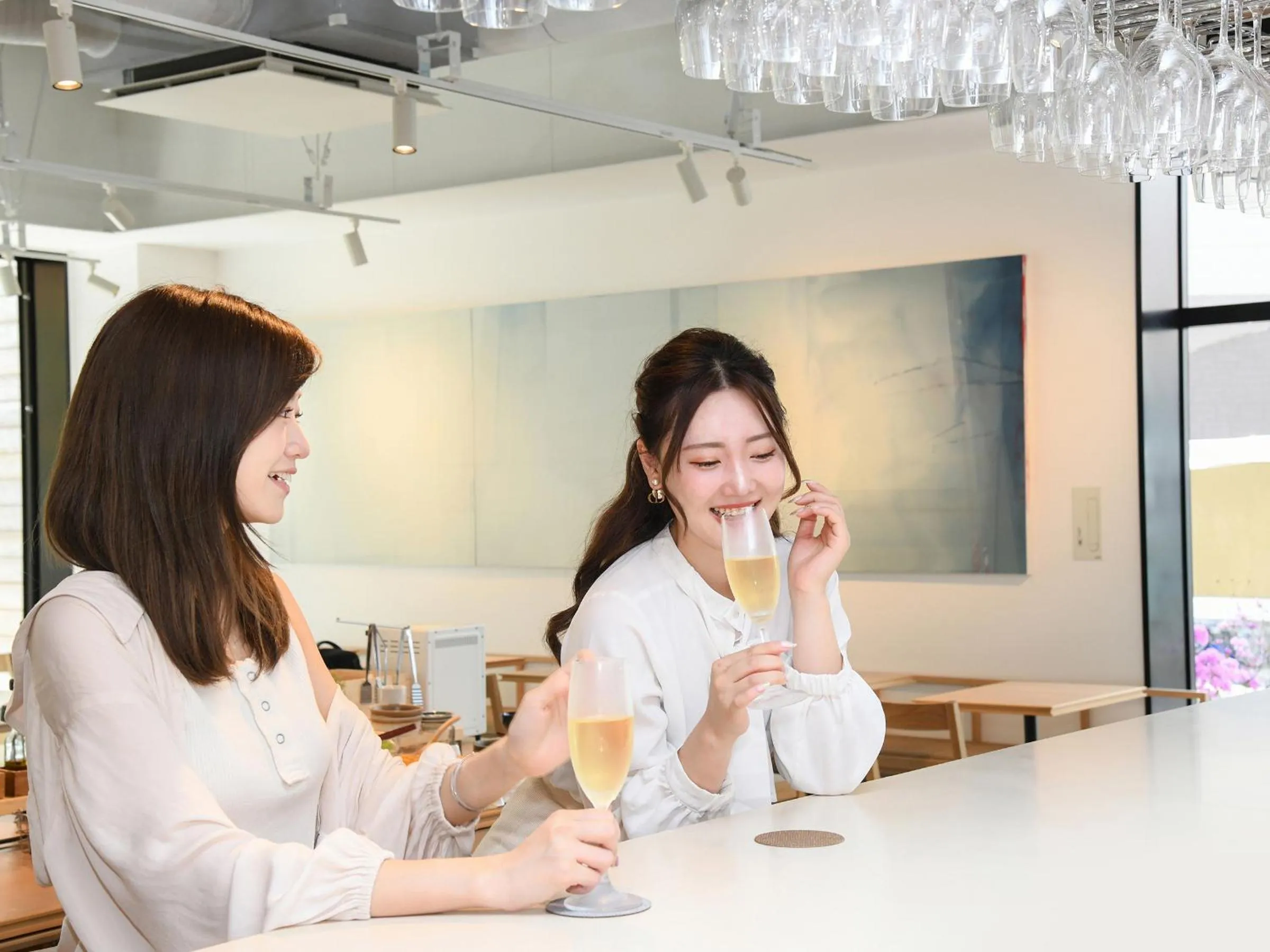 Lounge or bar in REF Kyoto Hachijoguchi by VESSEL HOTELS