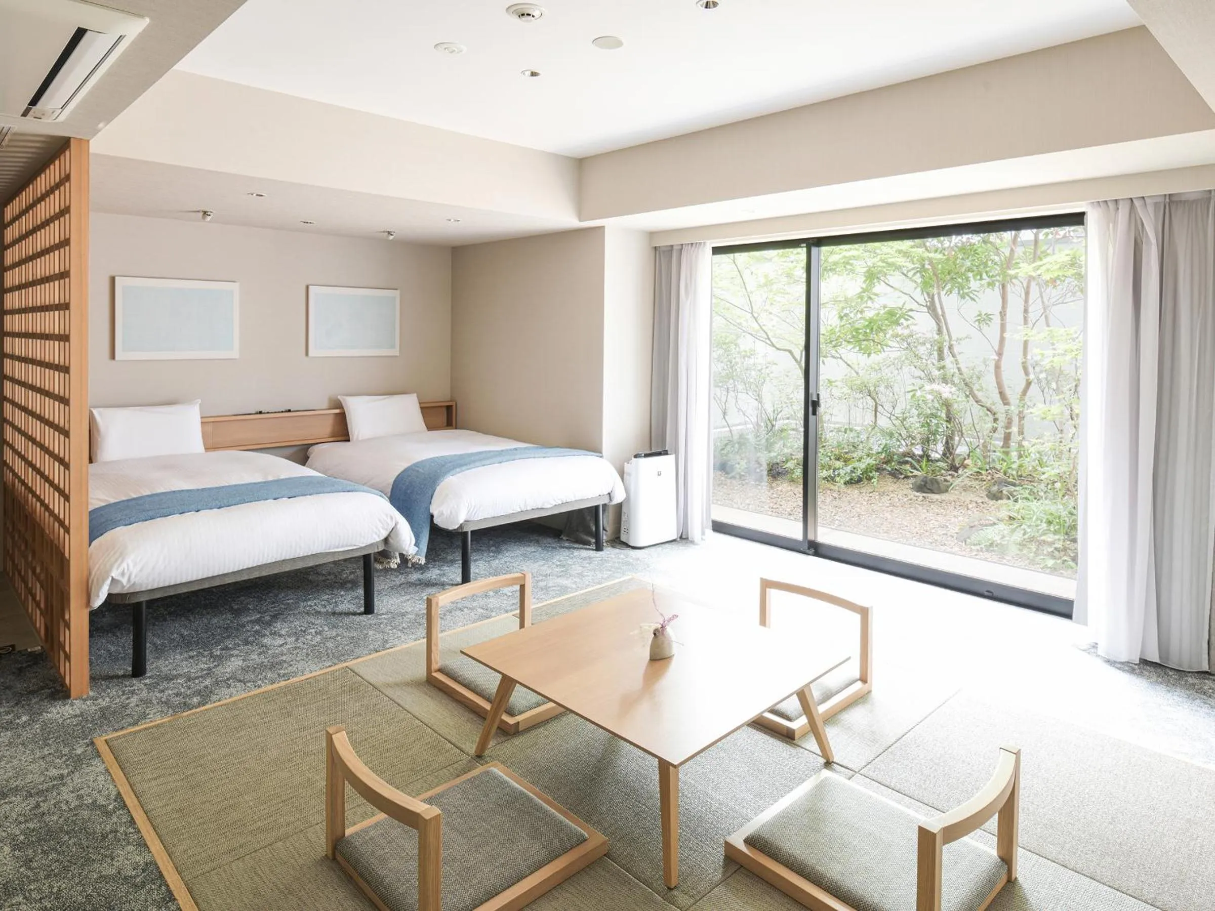 Photo of the whole room, Bed in REF Kyoto Hachijoguchi by VESSEL HOTELS