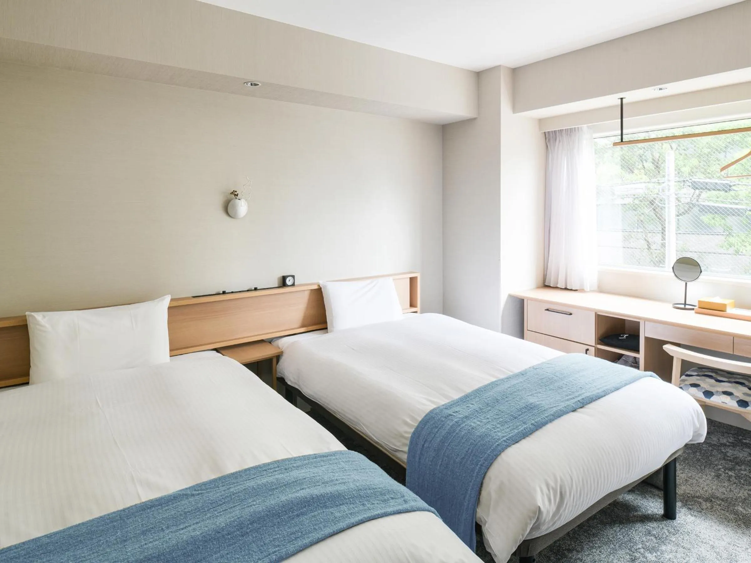 Photo of the whole room, Bed in REF Kyoto Hachijoguchi by VESSEL HOTELS