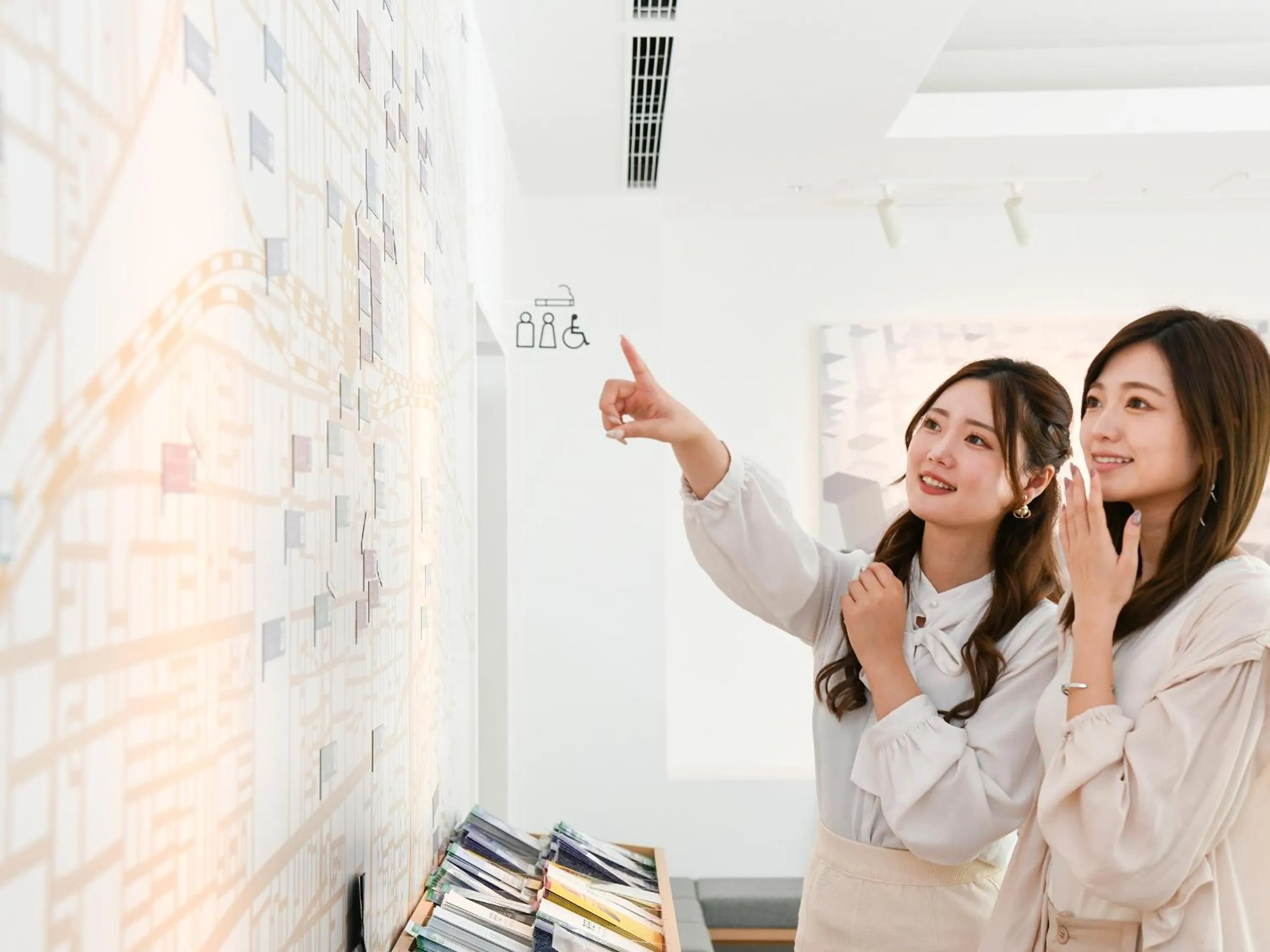 Lobby or reception in REF Kyoto Hachijoguchi by VESSEL HOTELS