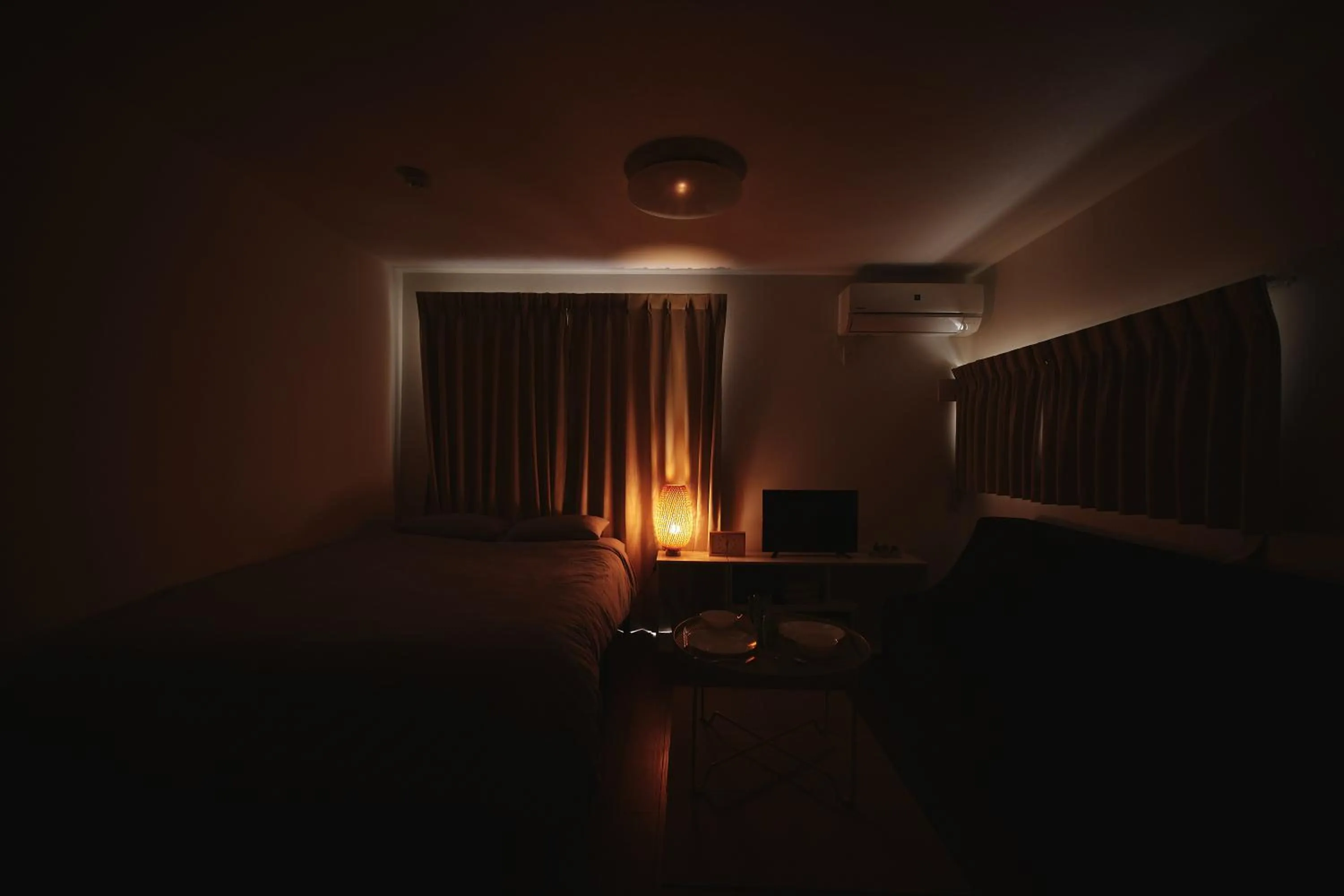 Bed in Base Hanegi Apartment by Tranova