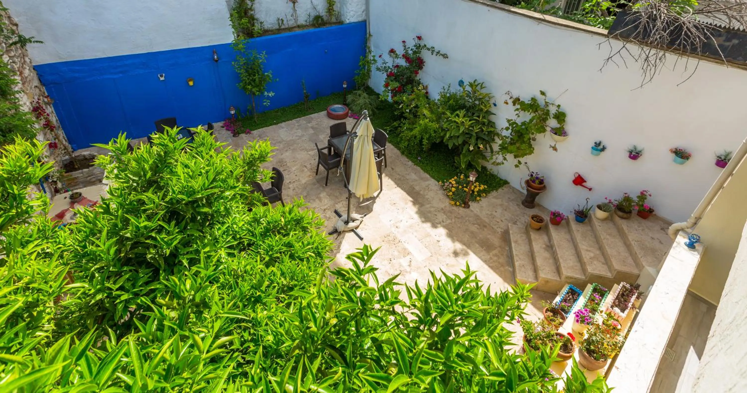 Garden view in OLD TOWN BOUTIQUE HOTEL