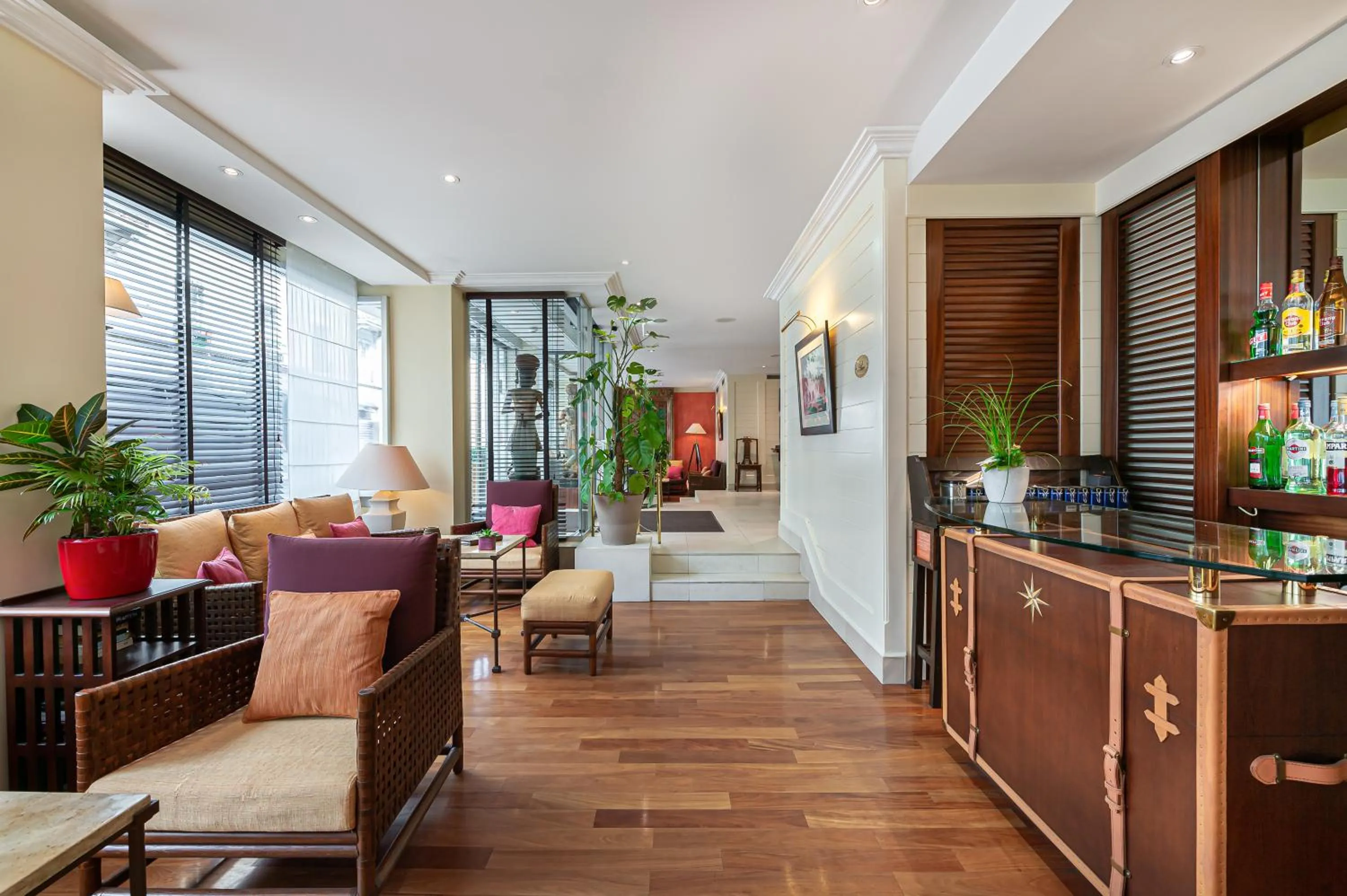 Lounge or bar in Kipling Manotel