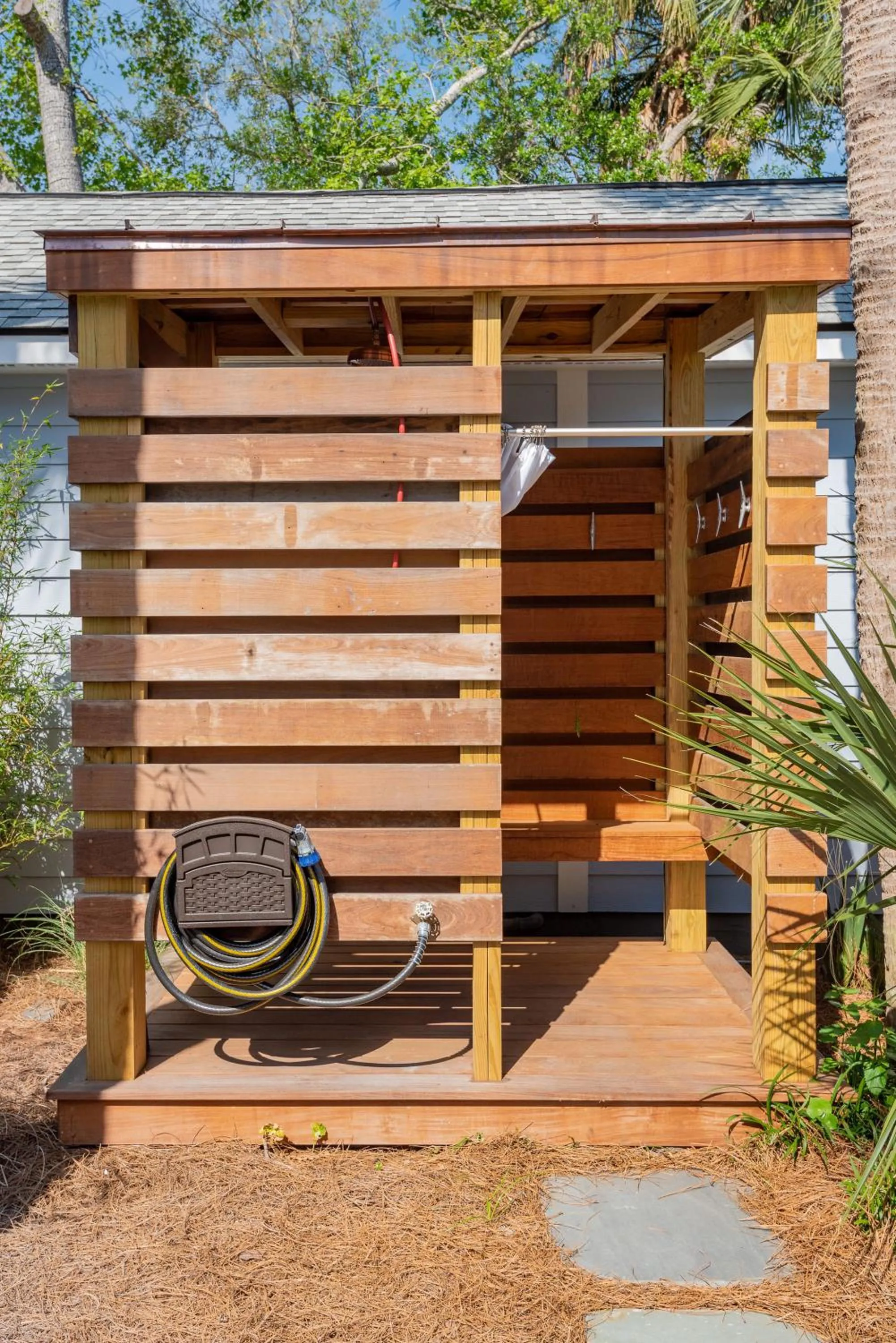 Shower in Folly Vacation Laid Back Casual Beach Bungalow 209-B