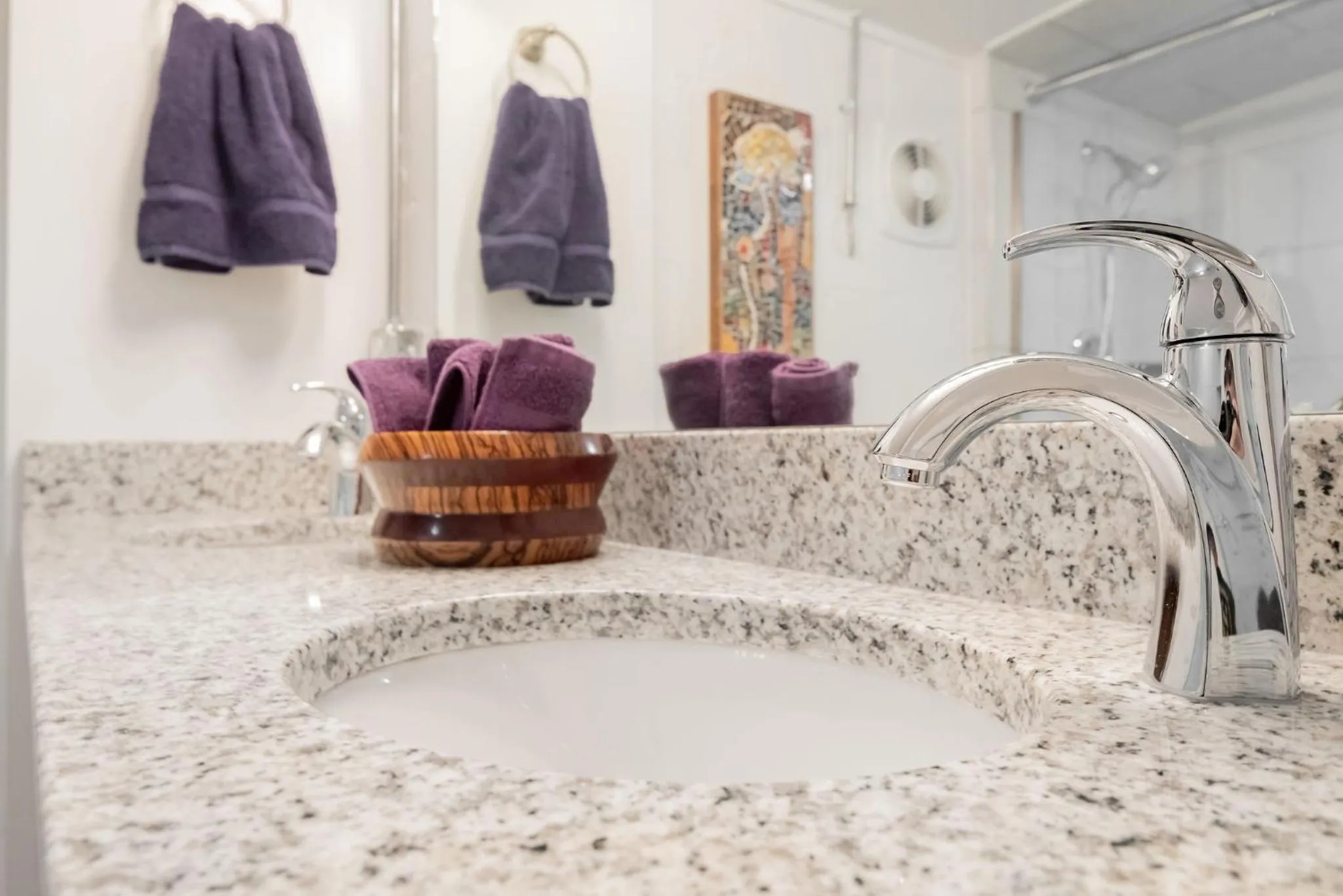 Bathroom in Folly Vacation Laid Back Casual Beach Bungalow 209-B