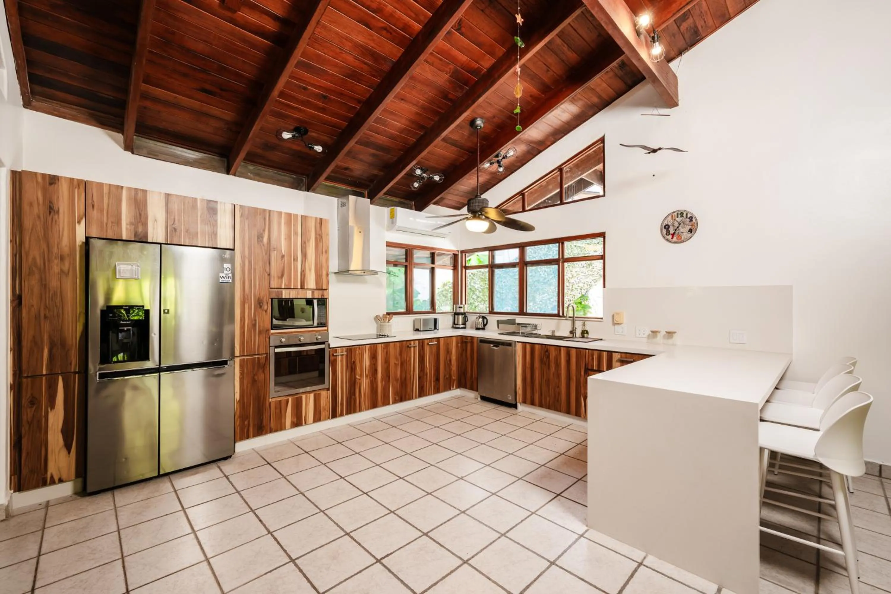 Kitchen or kitchenette in Casa Sueca Hotel - At the Beach