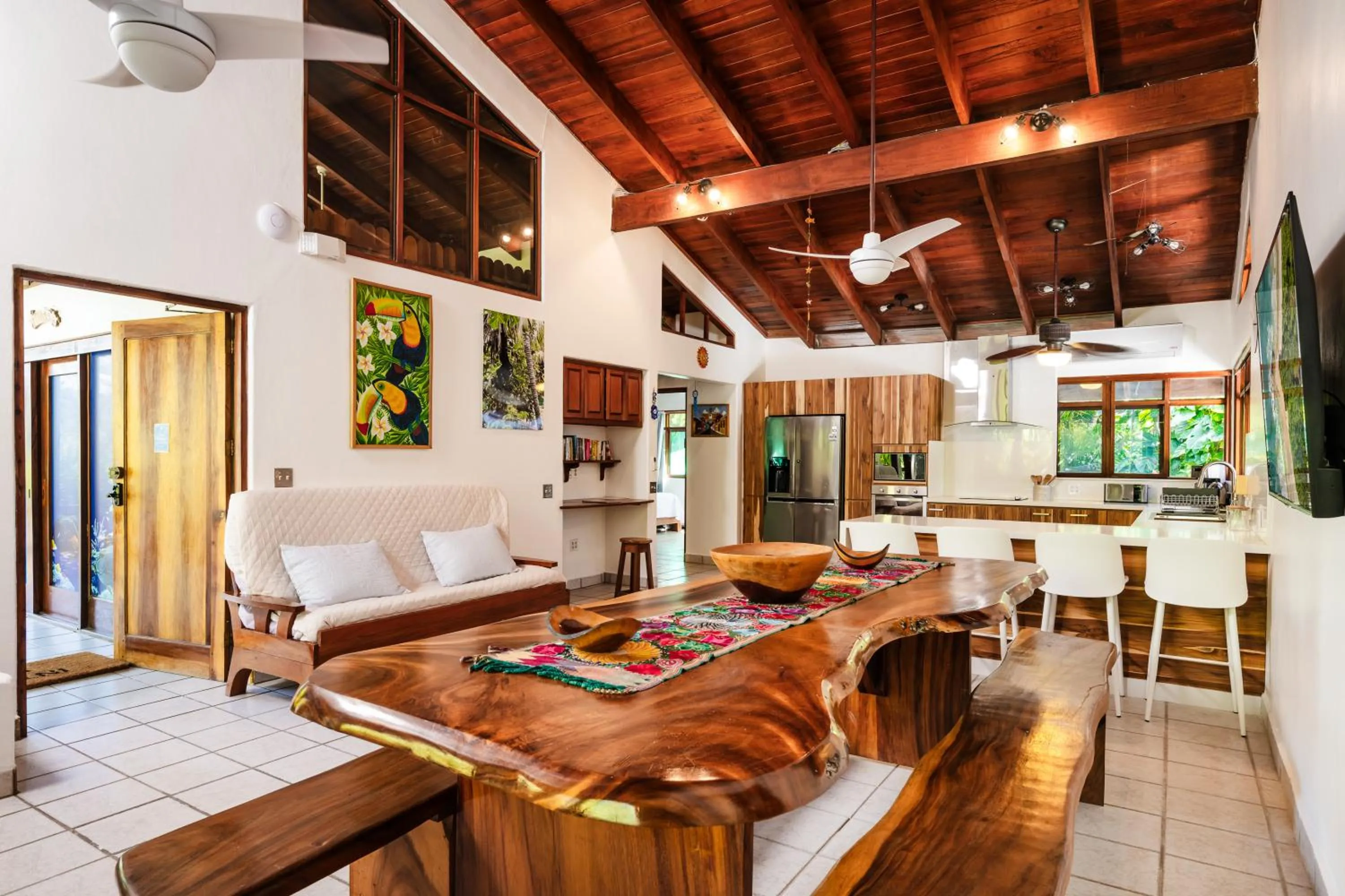 Living room in Casa Sueca Hotel - At the Beach