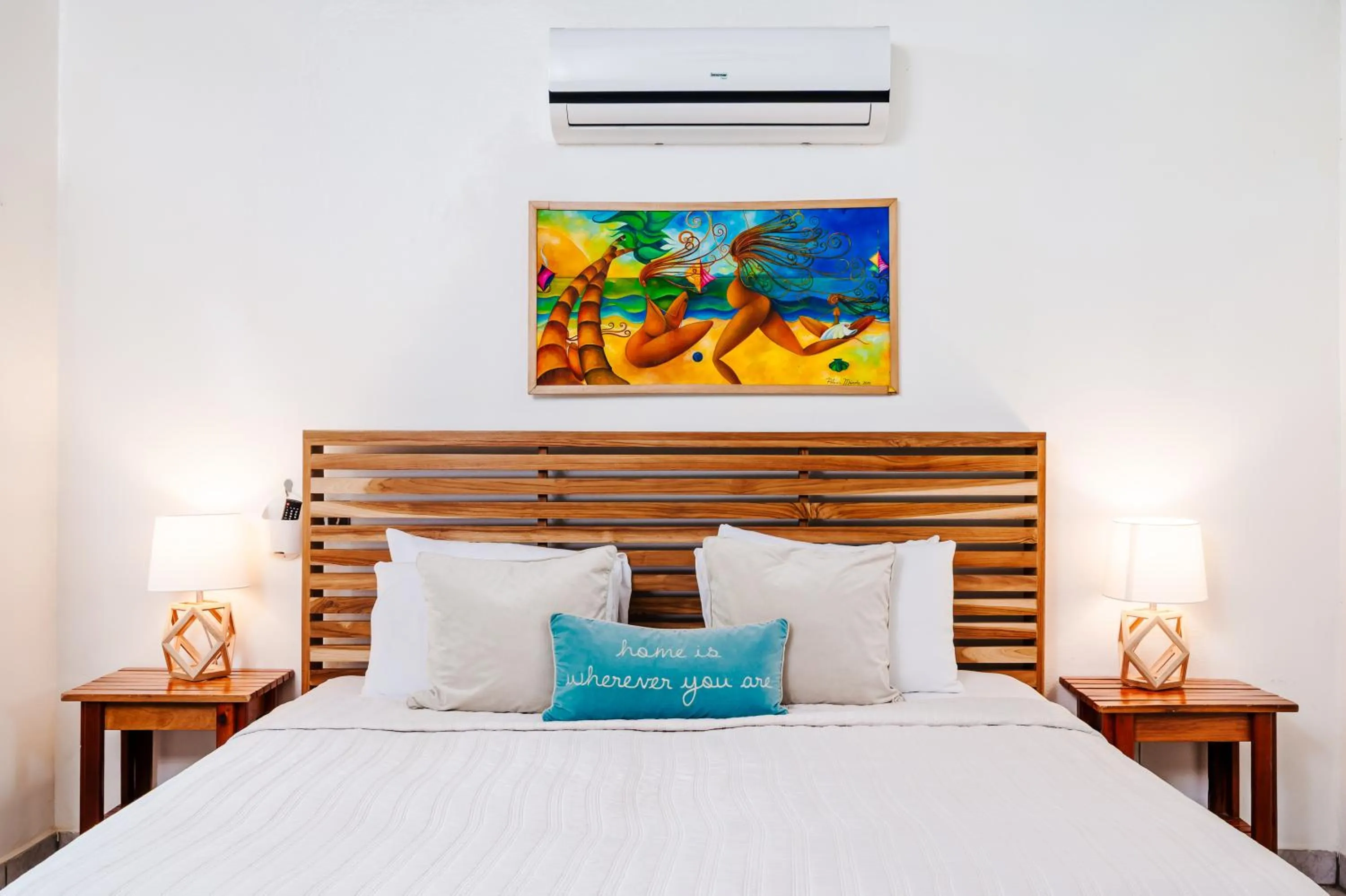 Bed in Casa Sueca Hotel - At the Beach