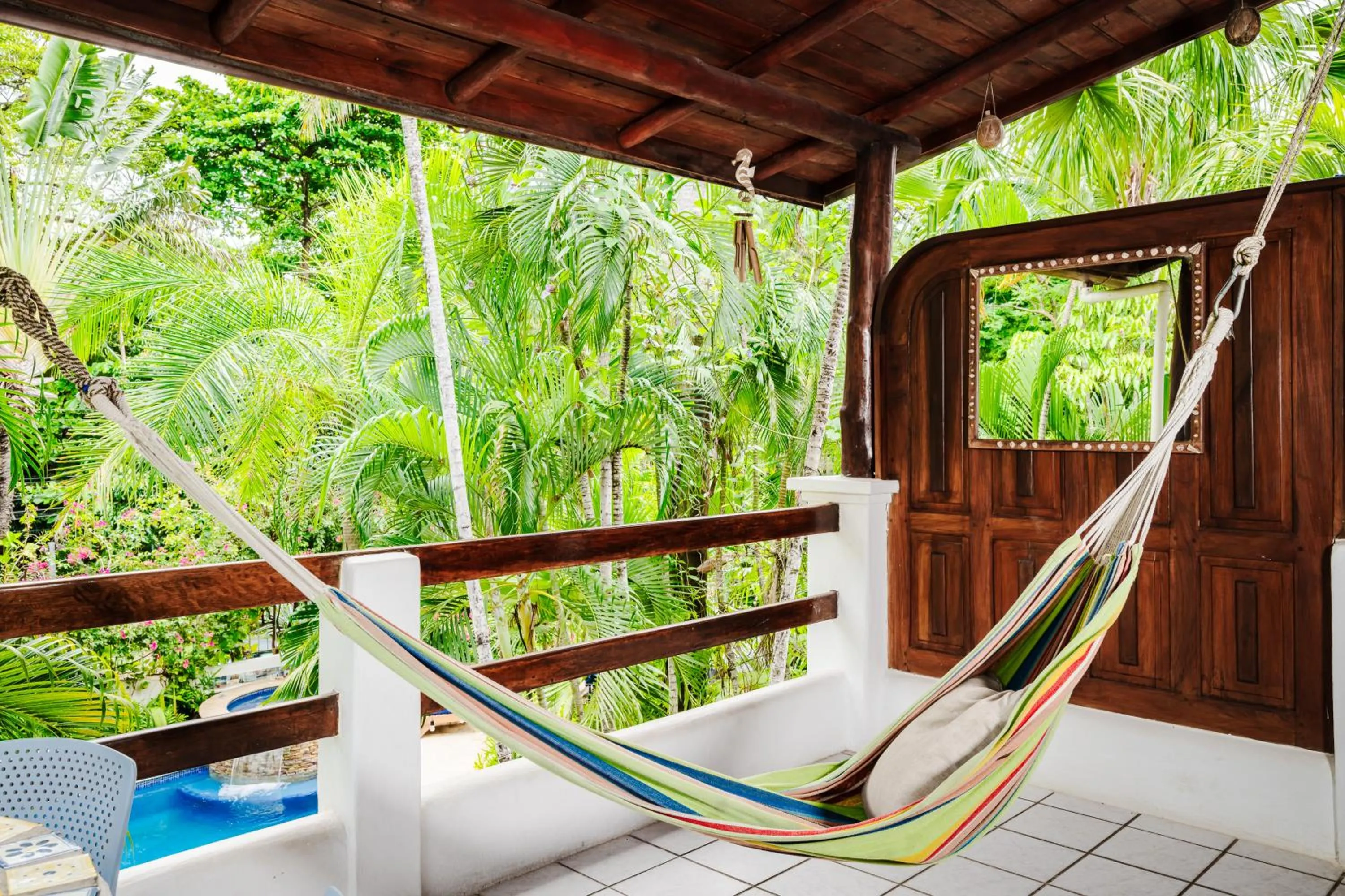 Balcony/Terrace in Casa Sueca Hotel - At the Beach