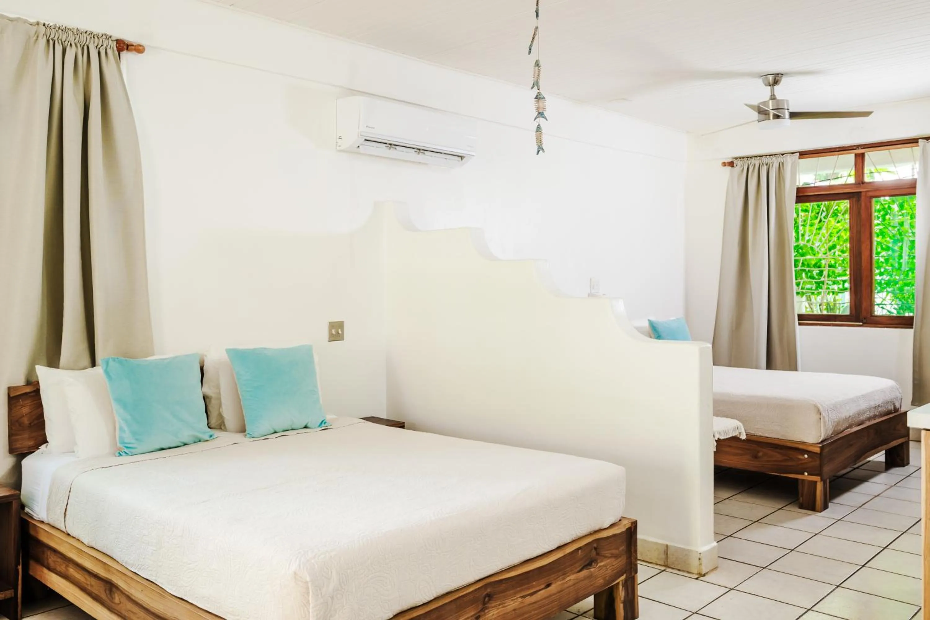 Bed in Casa Sueca Hotel - At the Beach