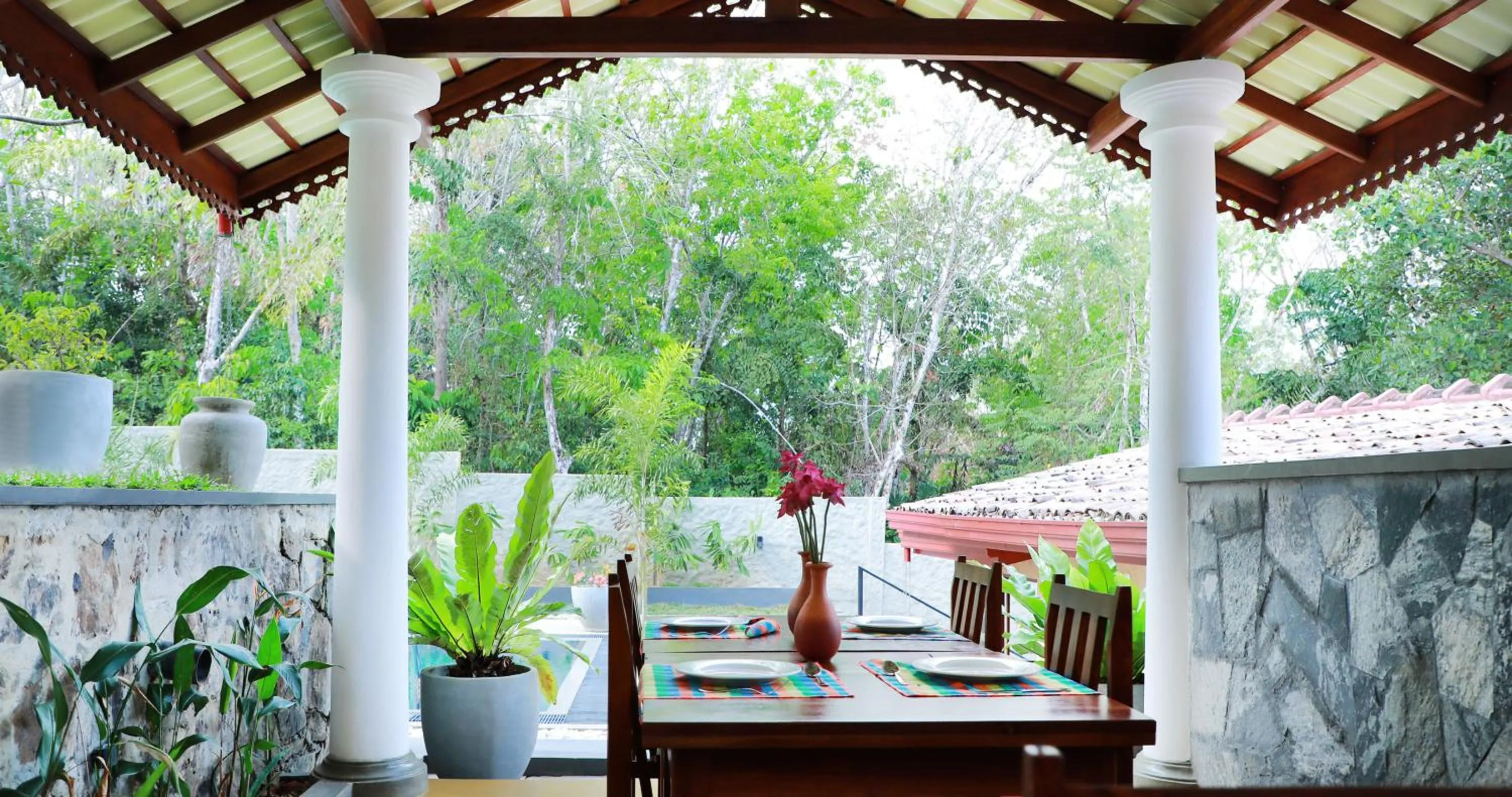 Restaurant/places to eat in Terrace Garden Ayurveda Resort