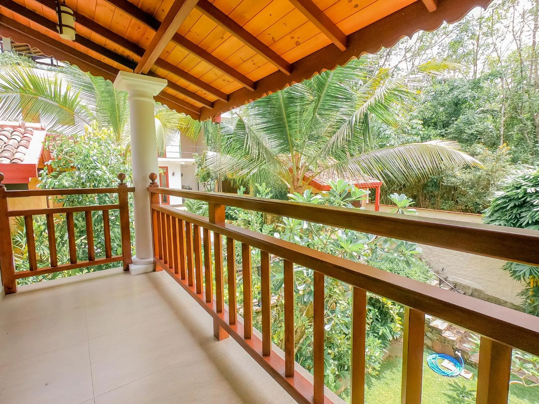 Balcony/Terrace in Terrace Garden Ayurveda Resort