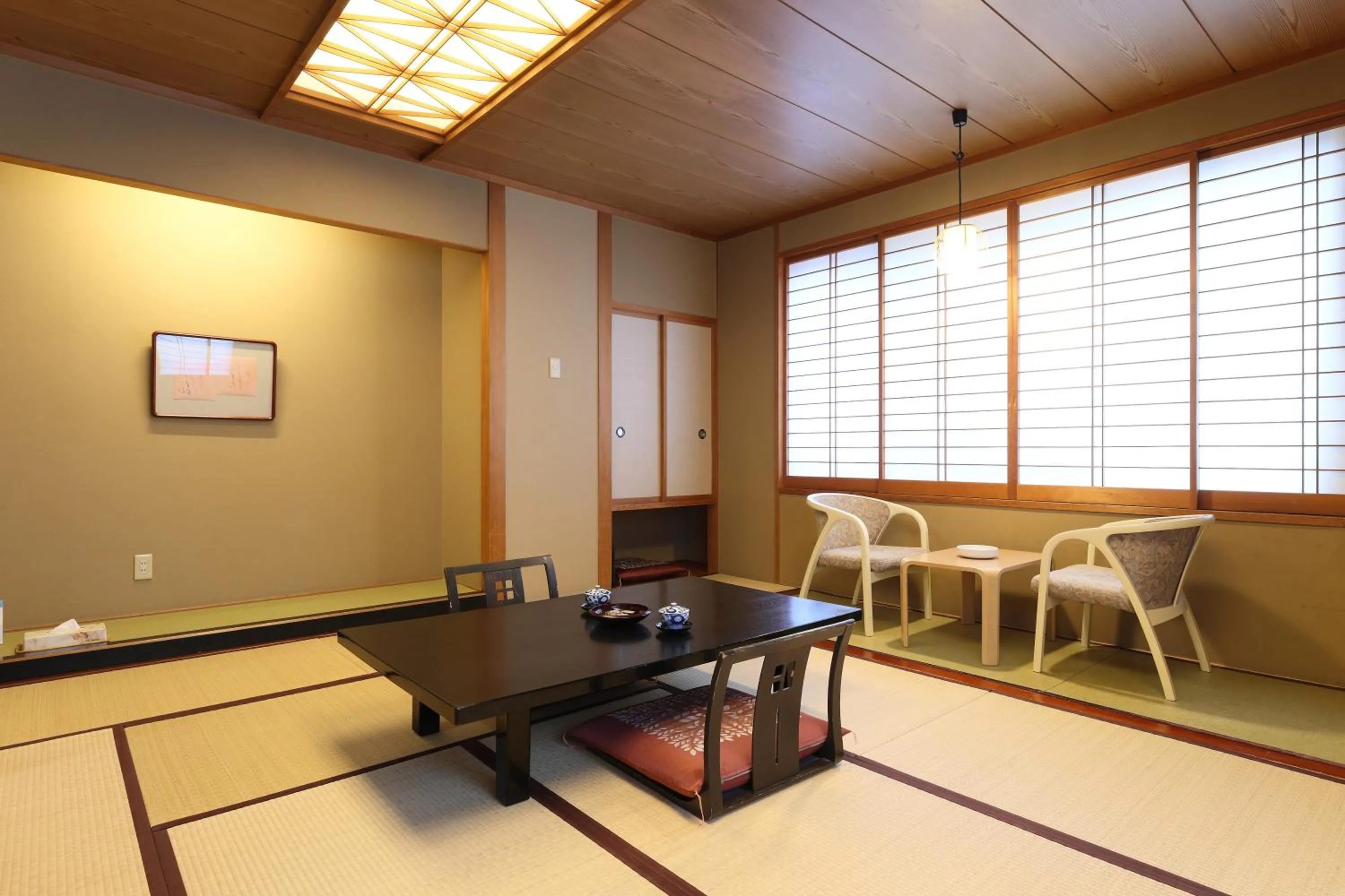 Living room in Yorokobinoyado Takamatsu