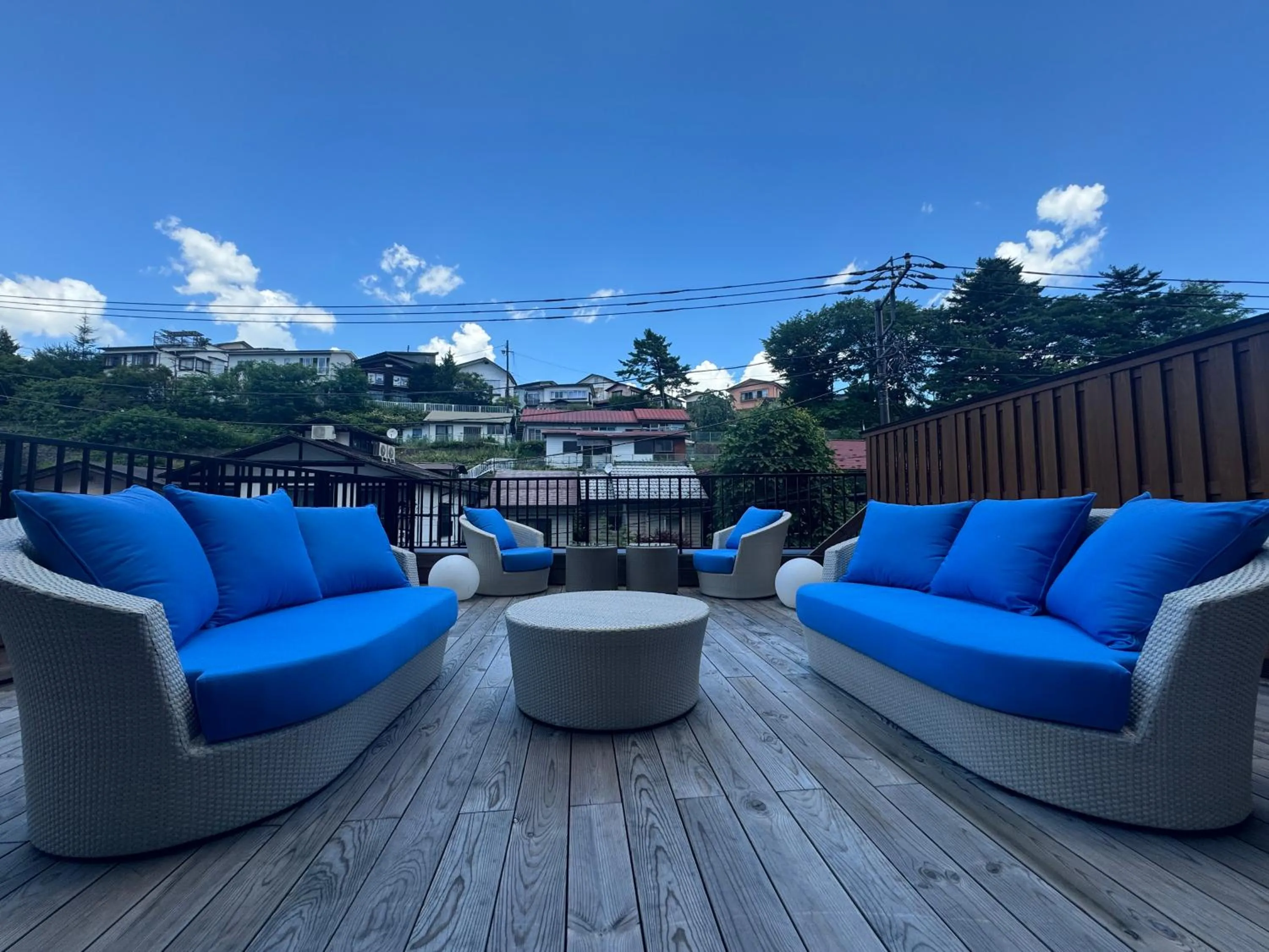 Natural landscape in Yorokobinoyado Takamatsu