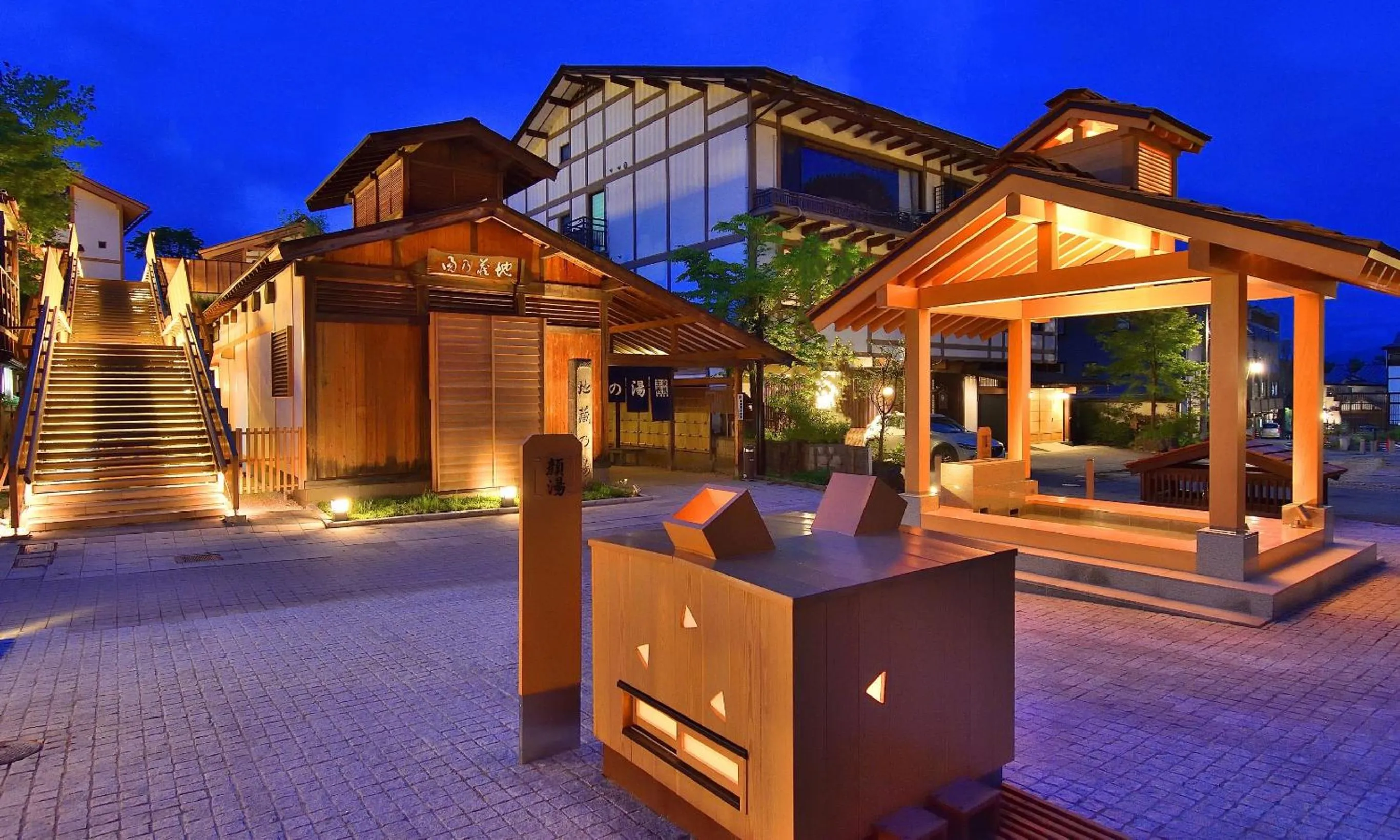 Nearby landmark in Yorokobinoyado Takamatsu